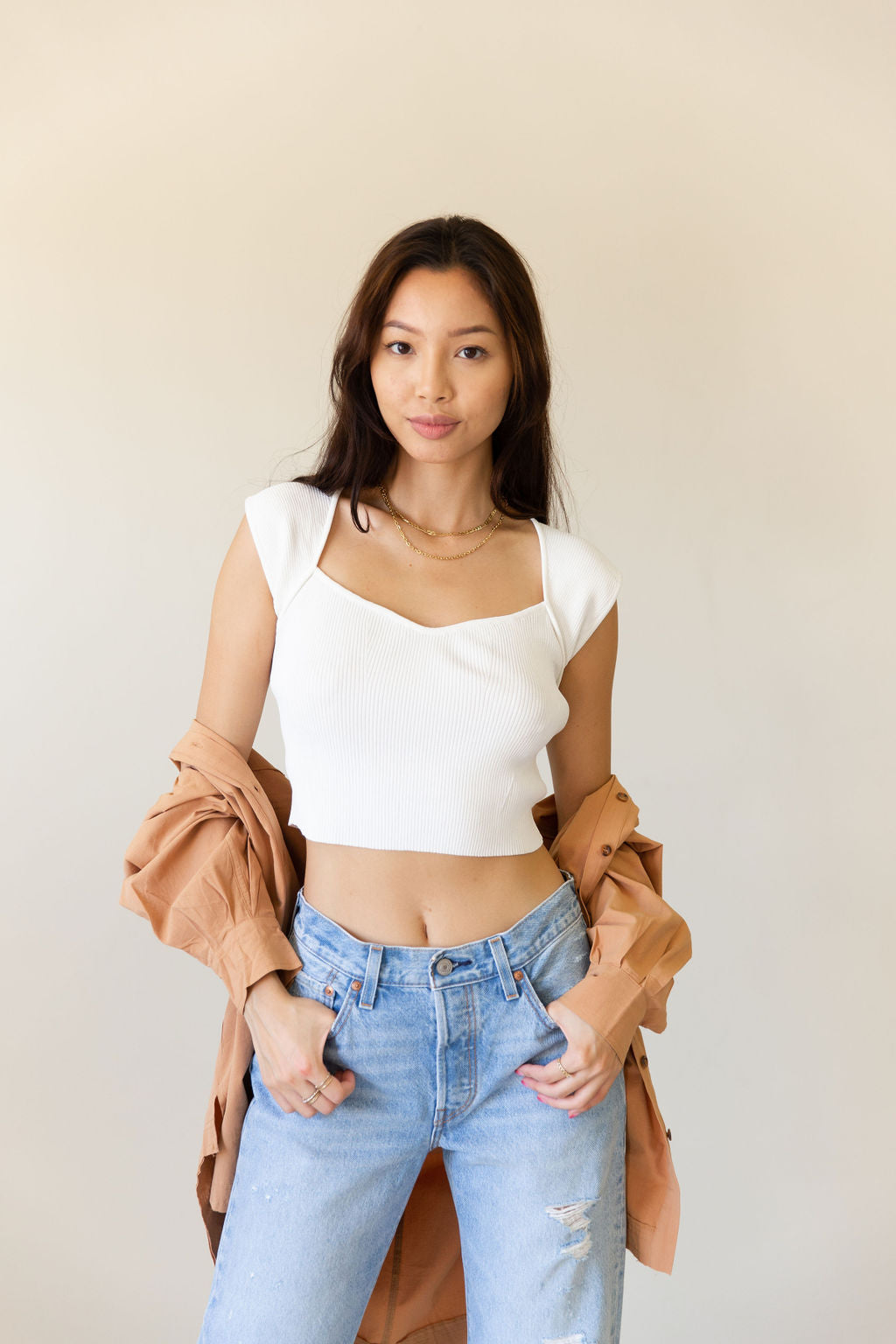 Fade Out Long Sleeve Top