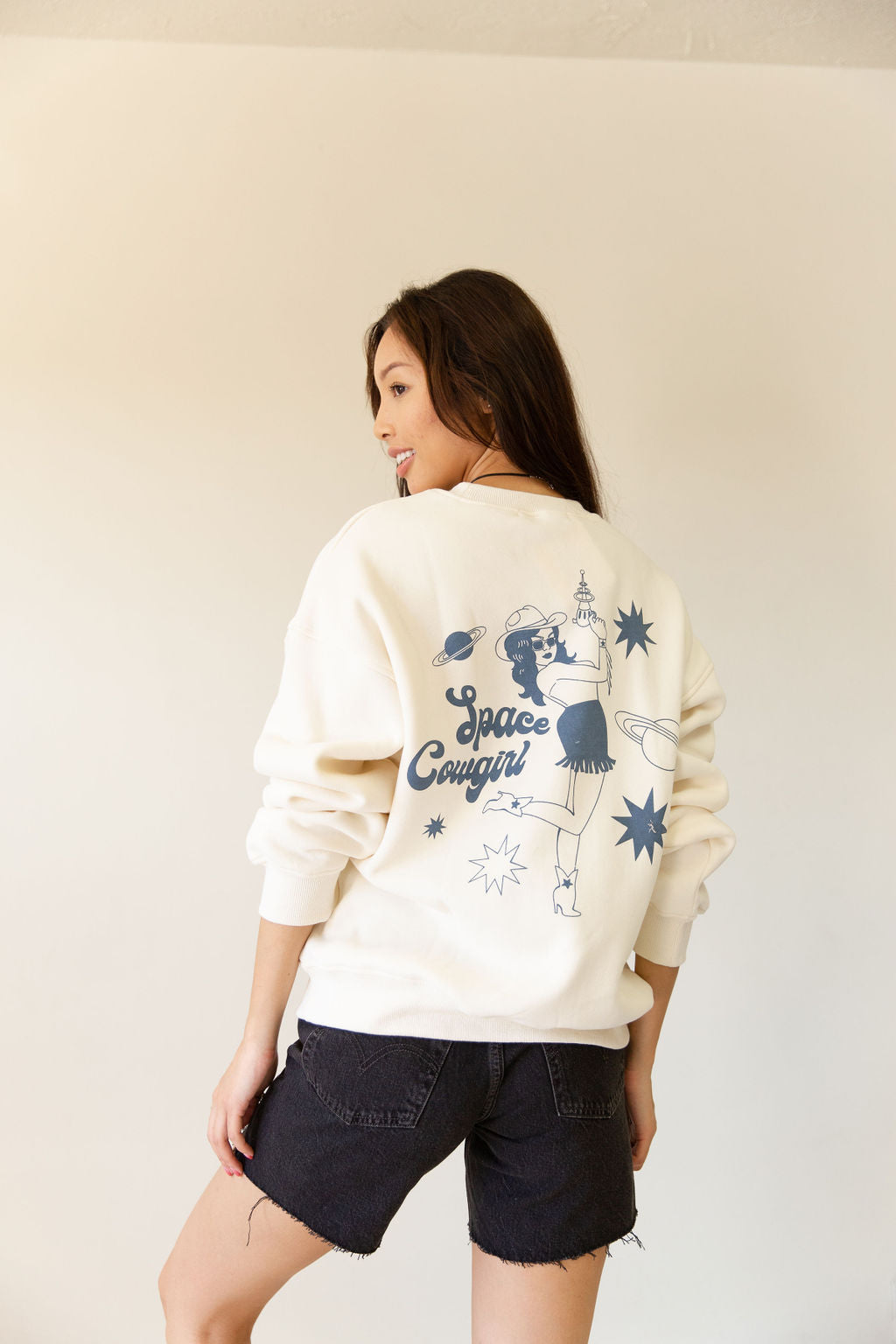 Space Cowgirl Graphic Sweater