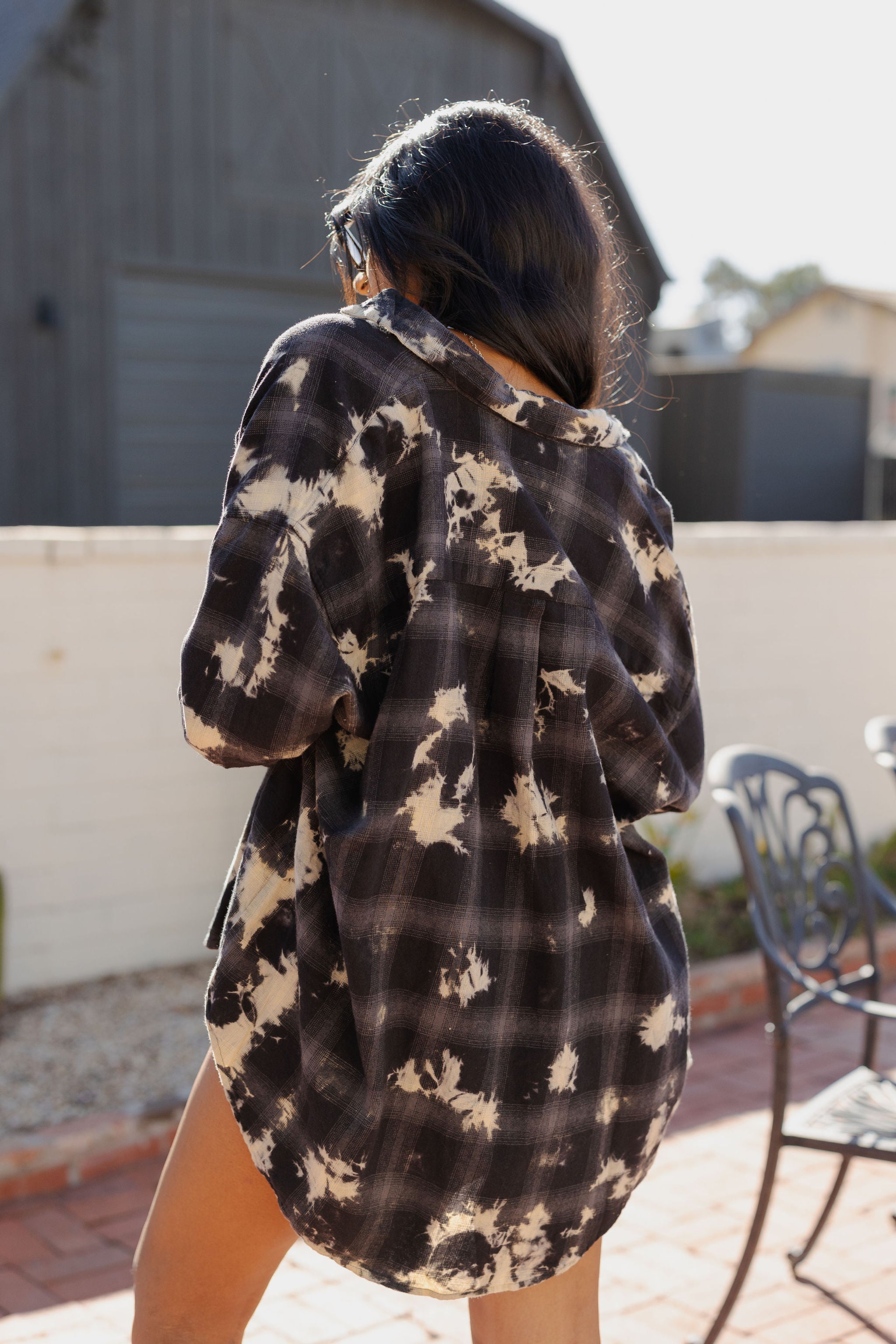 Sadie Check Flannel Top by BDG