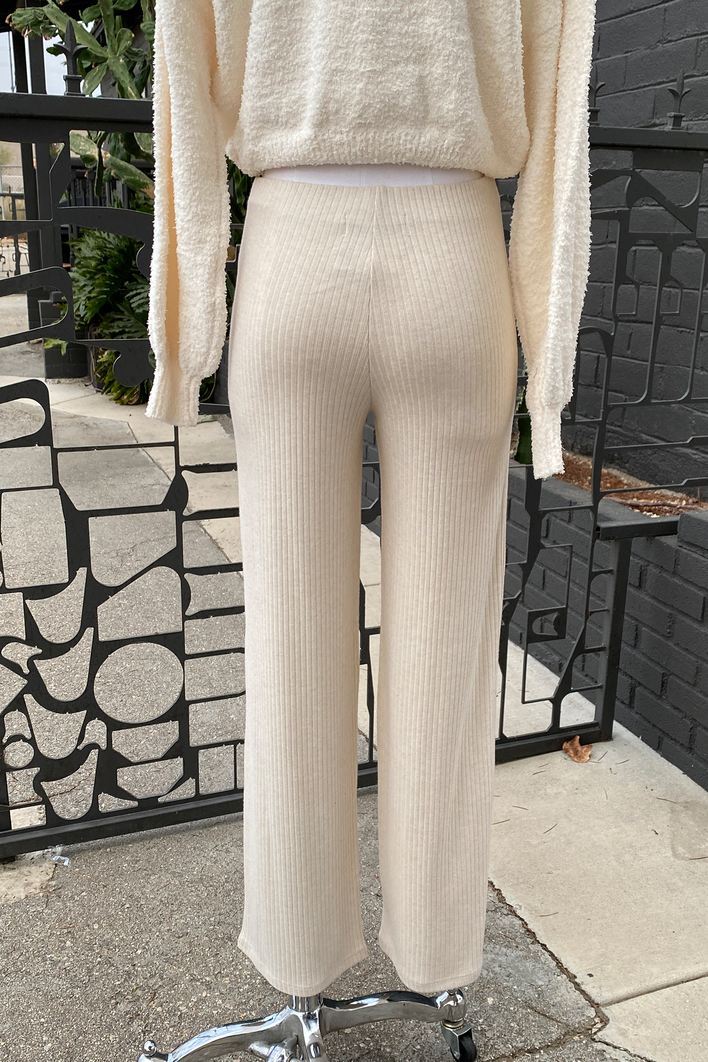 Ribbed Knit Pants