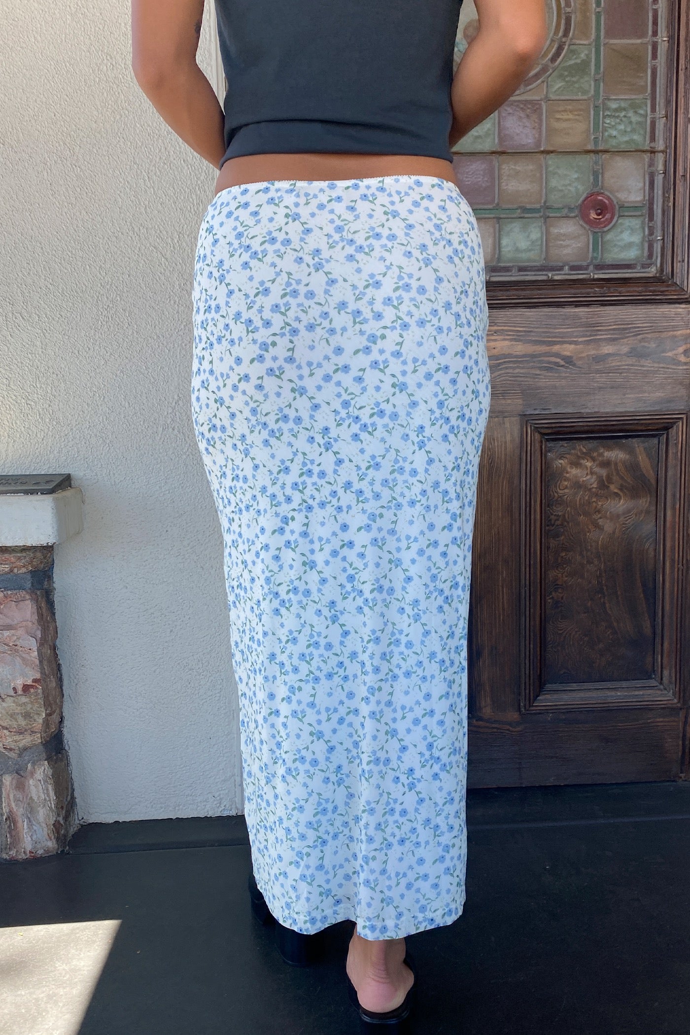 Floral Maxi Skirt
