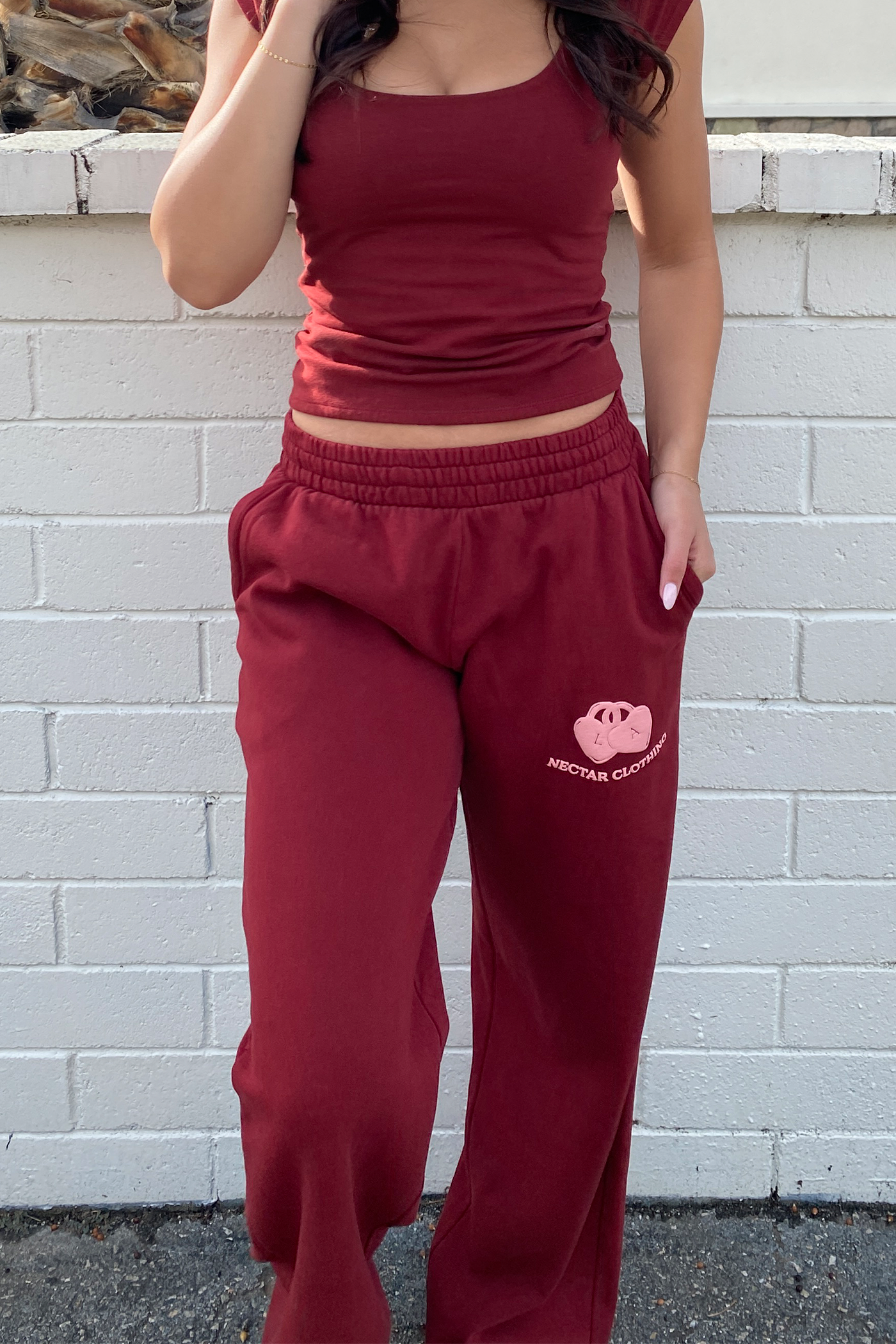 Locket Puff Print Graphic Sweatpant