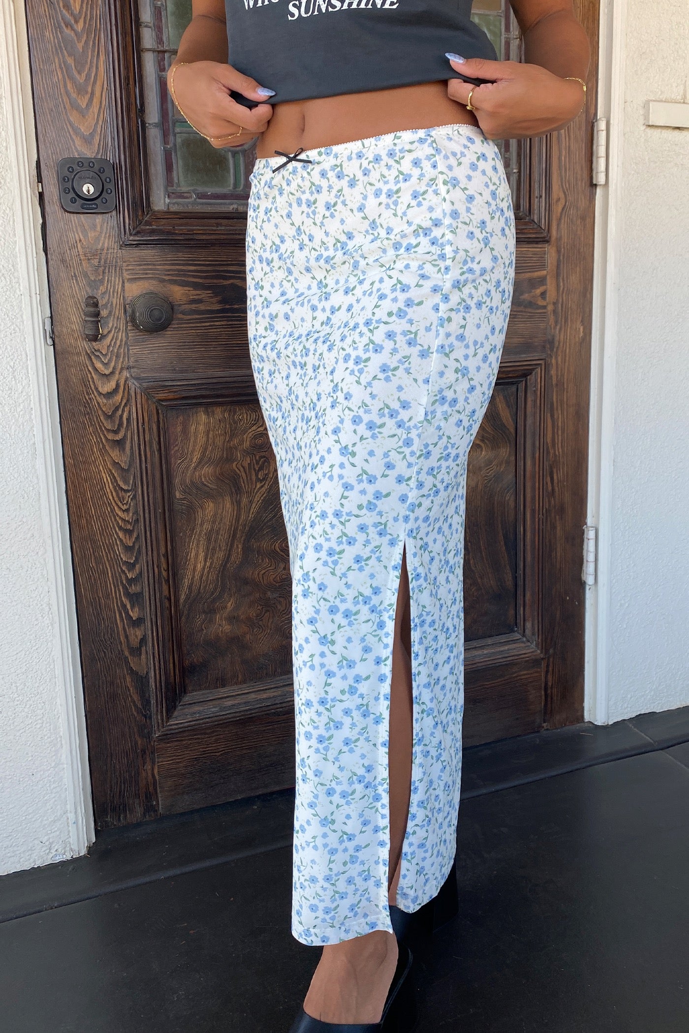 Floral Maxi Skirt
