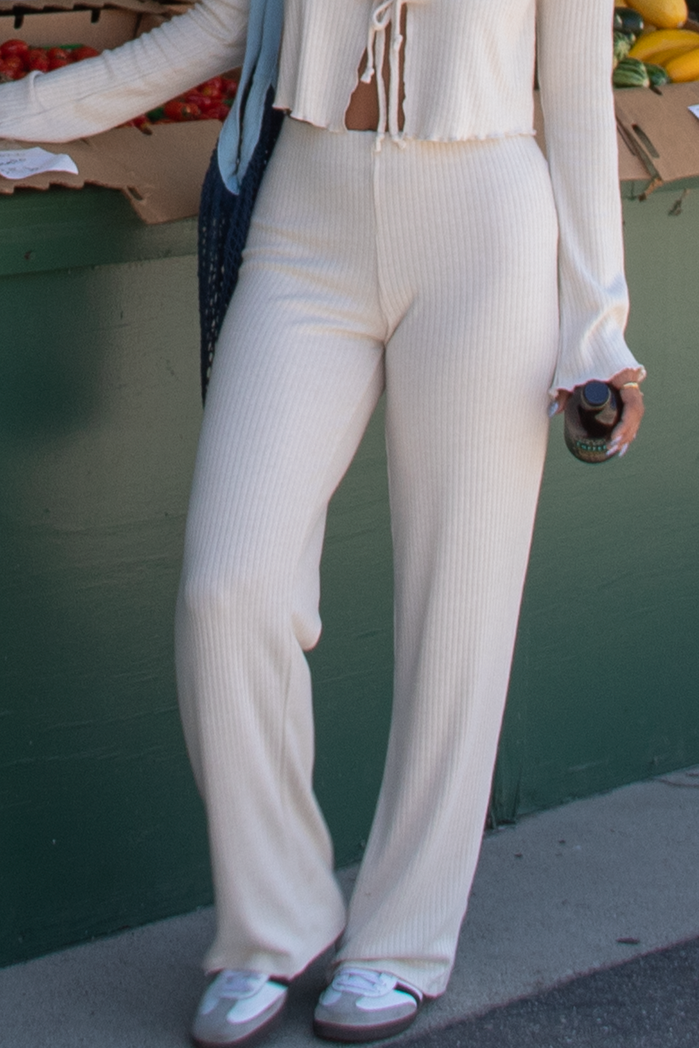 Ribbed Knit Pants