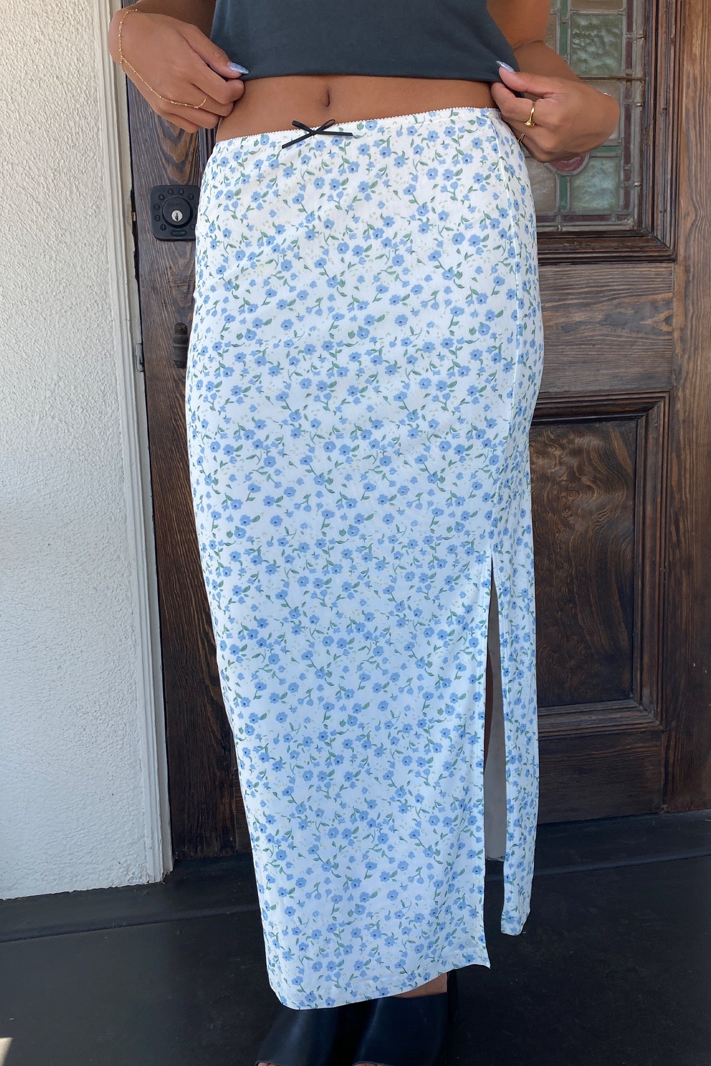 Floral Maxi Skirt
