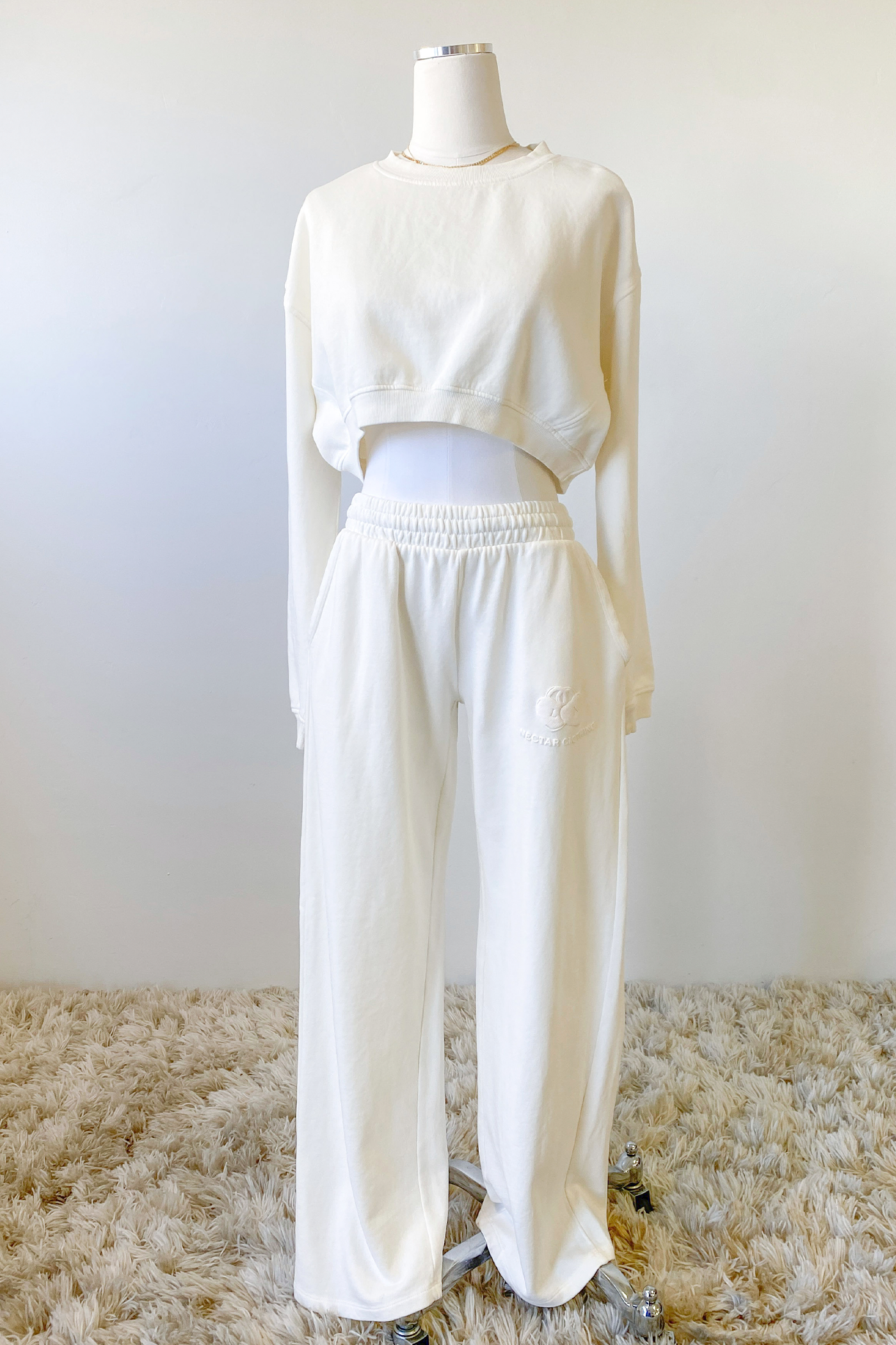 Locket Puff Print Graphic Sweatpant