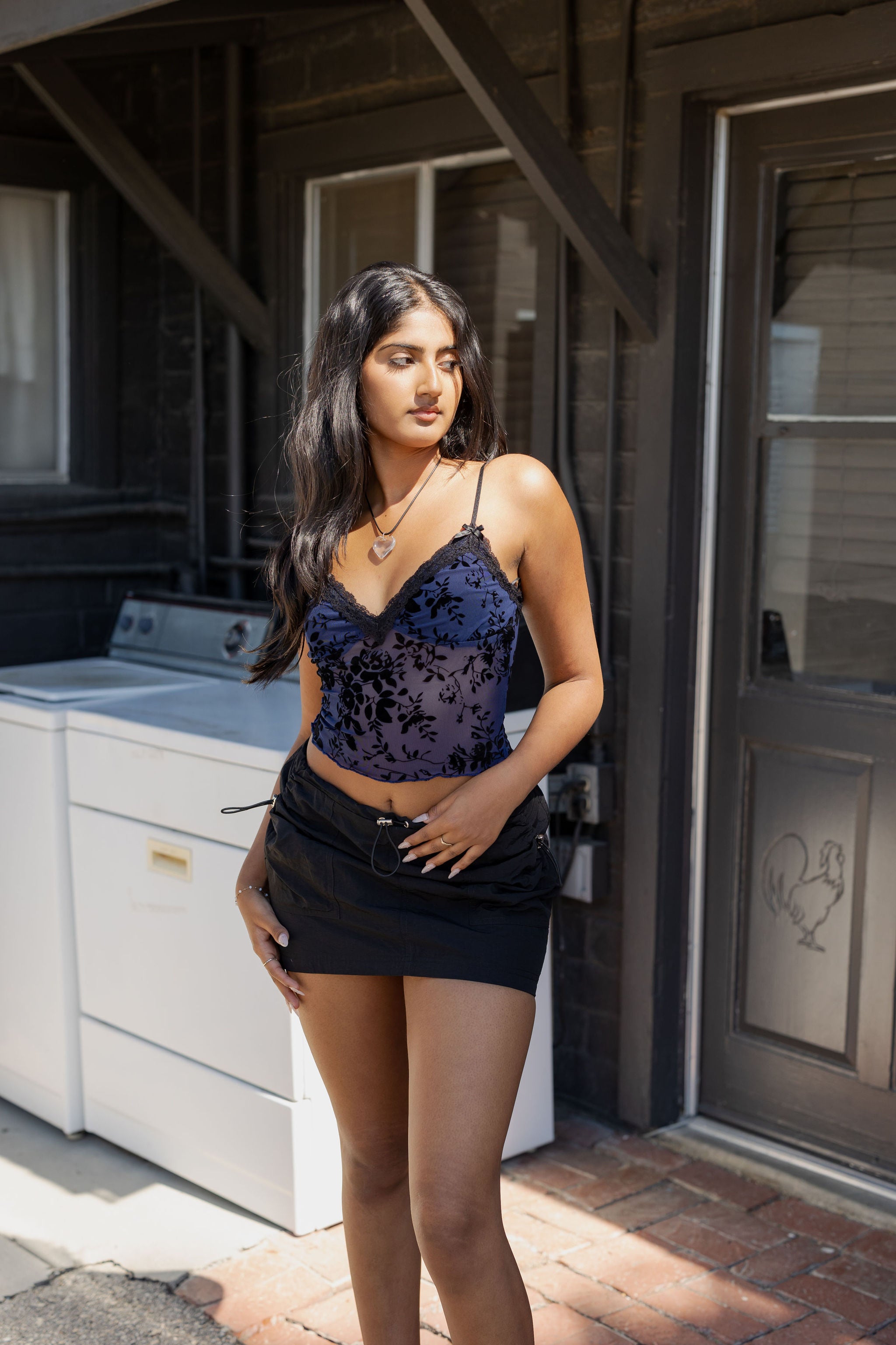Speechless Sheer Cami Top
