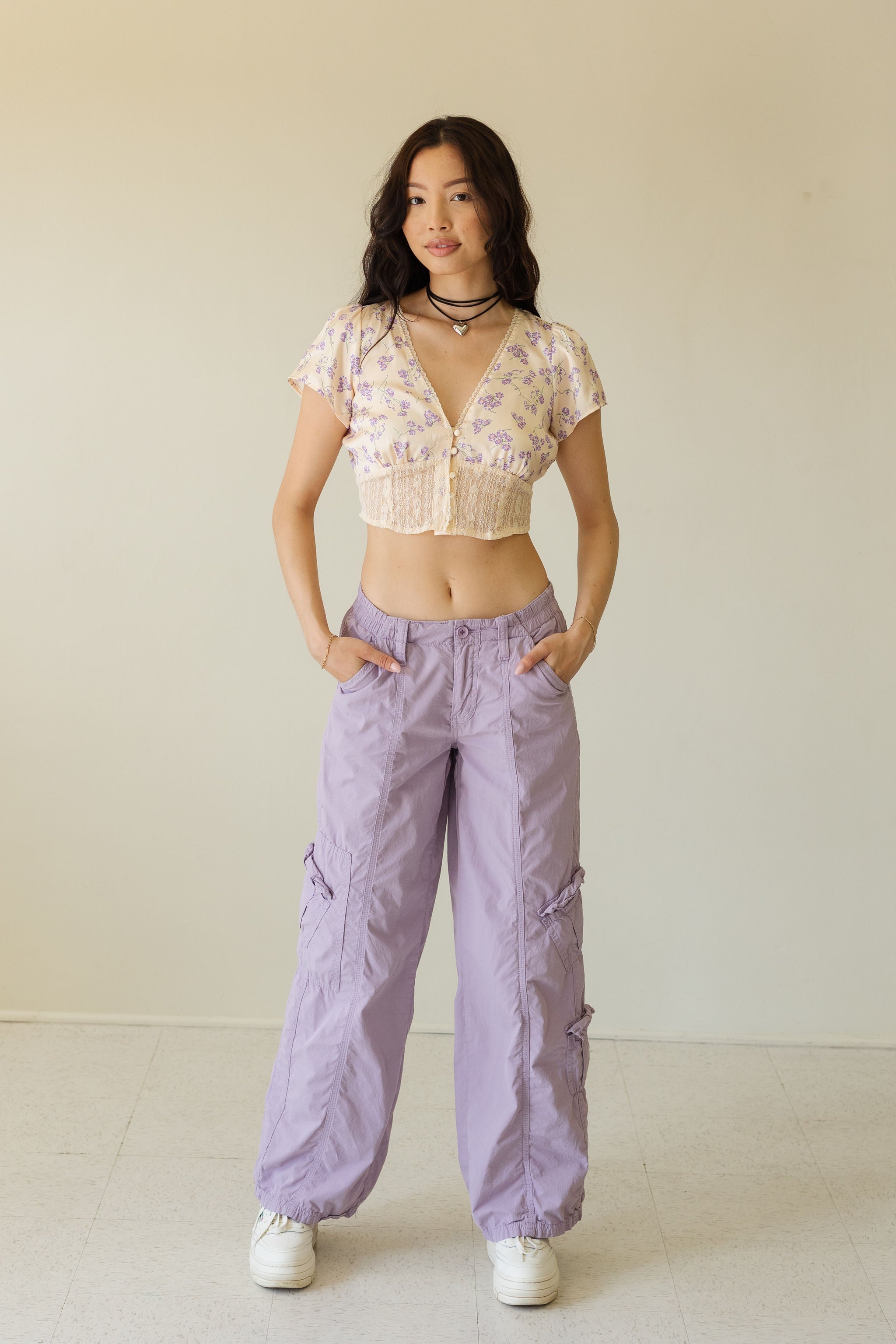 The Journey Satin Floral Top