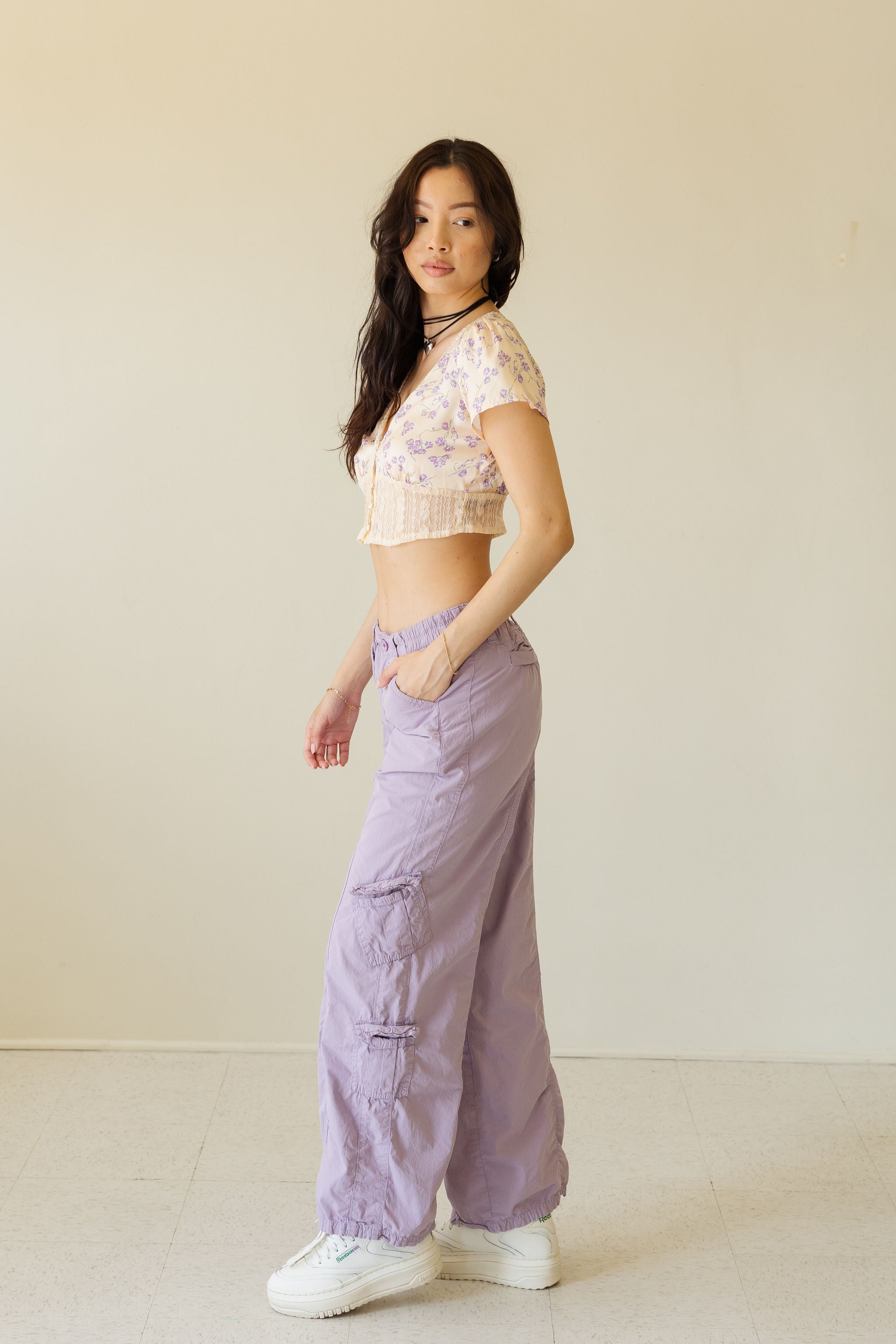 The Journey Satin Floral Top
