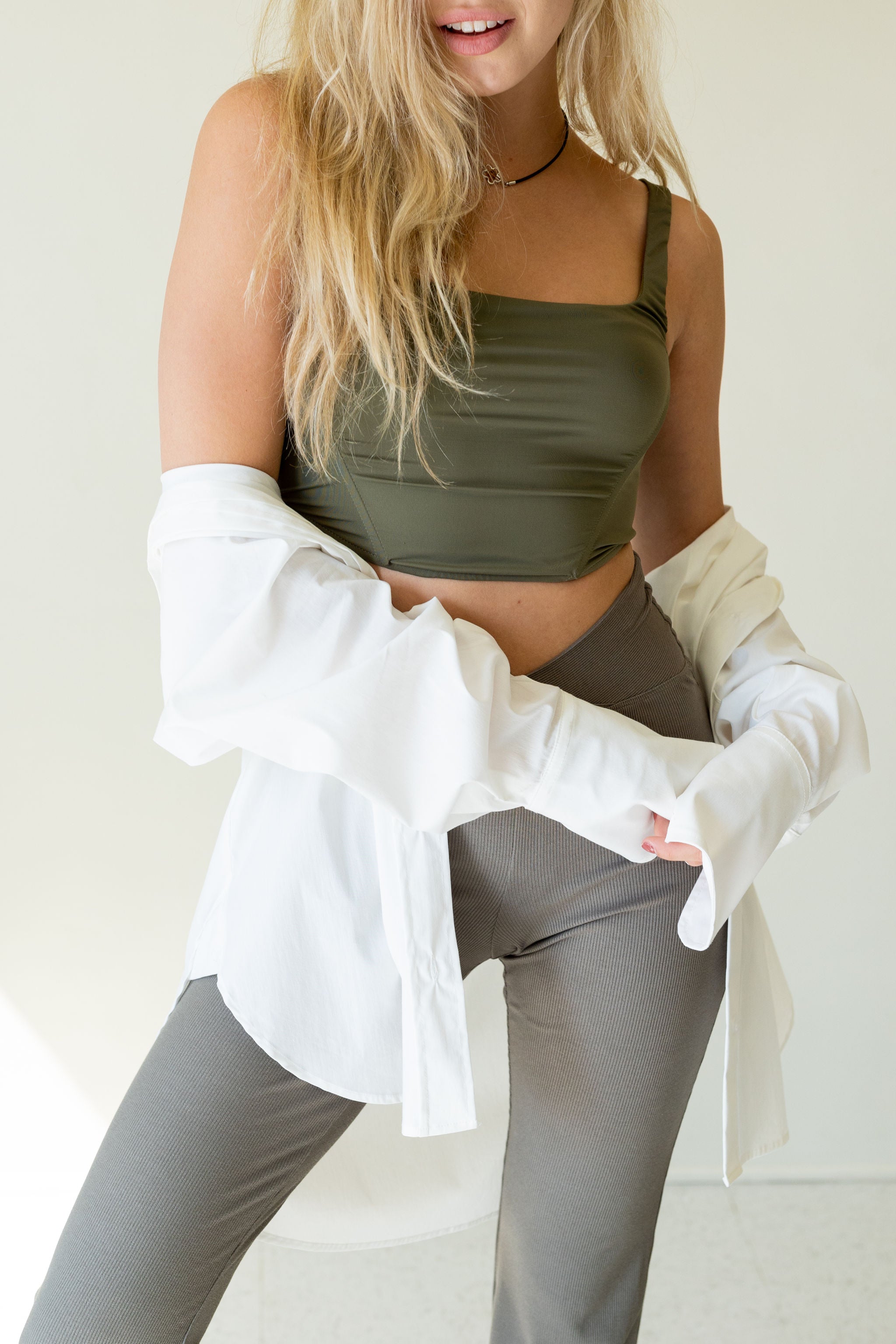 The Surefire Button Down Long Sleeve Top