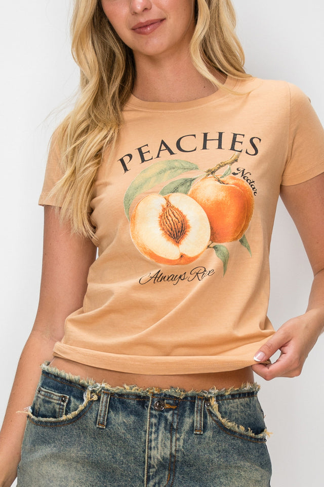 Sunkissed Peaches Graphic Tee