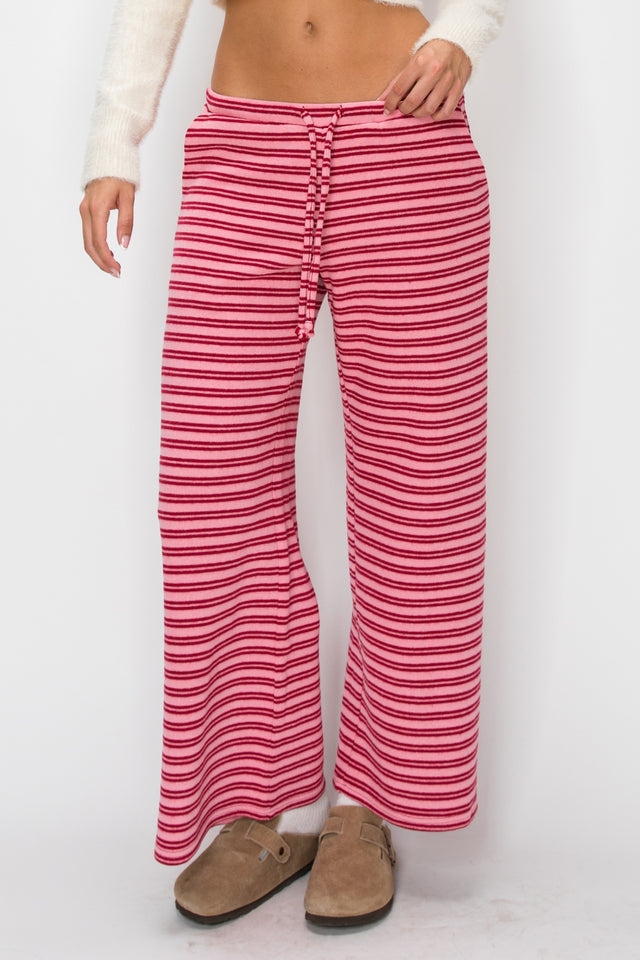 Striped Wide Leg Pants