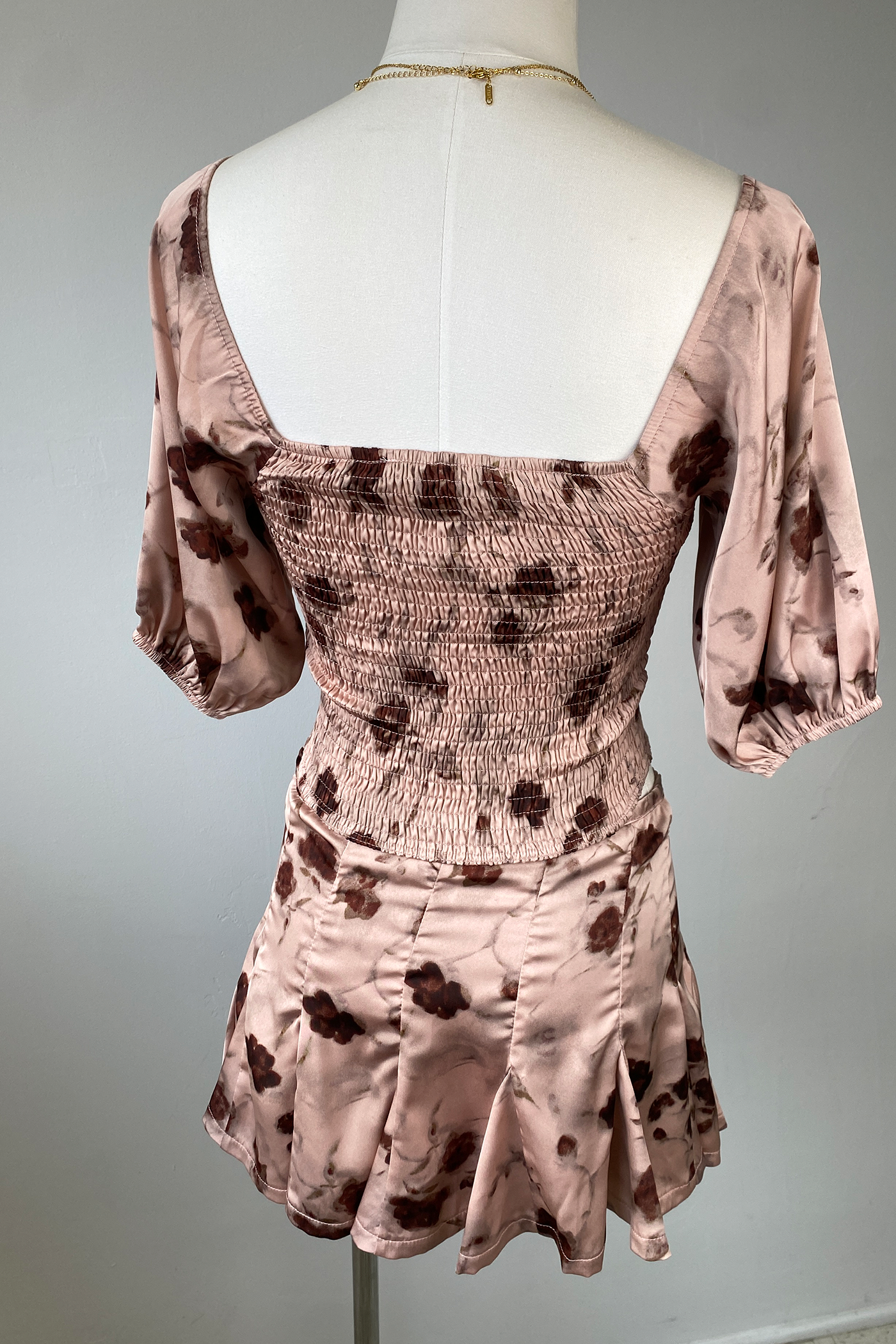Floral Smocked Top