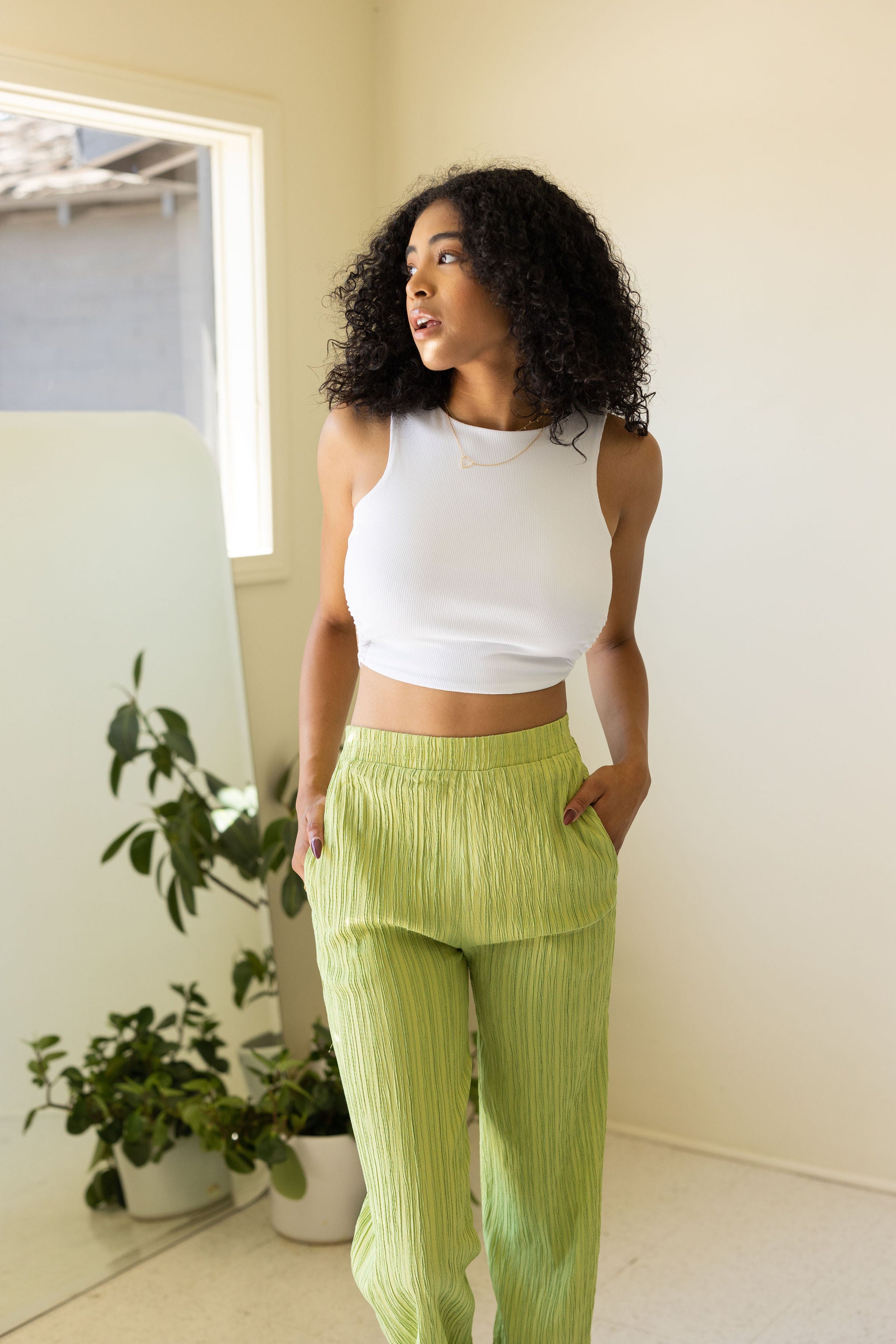 Don't Fade Sleeveless Crop Top