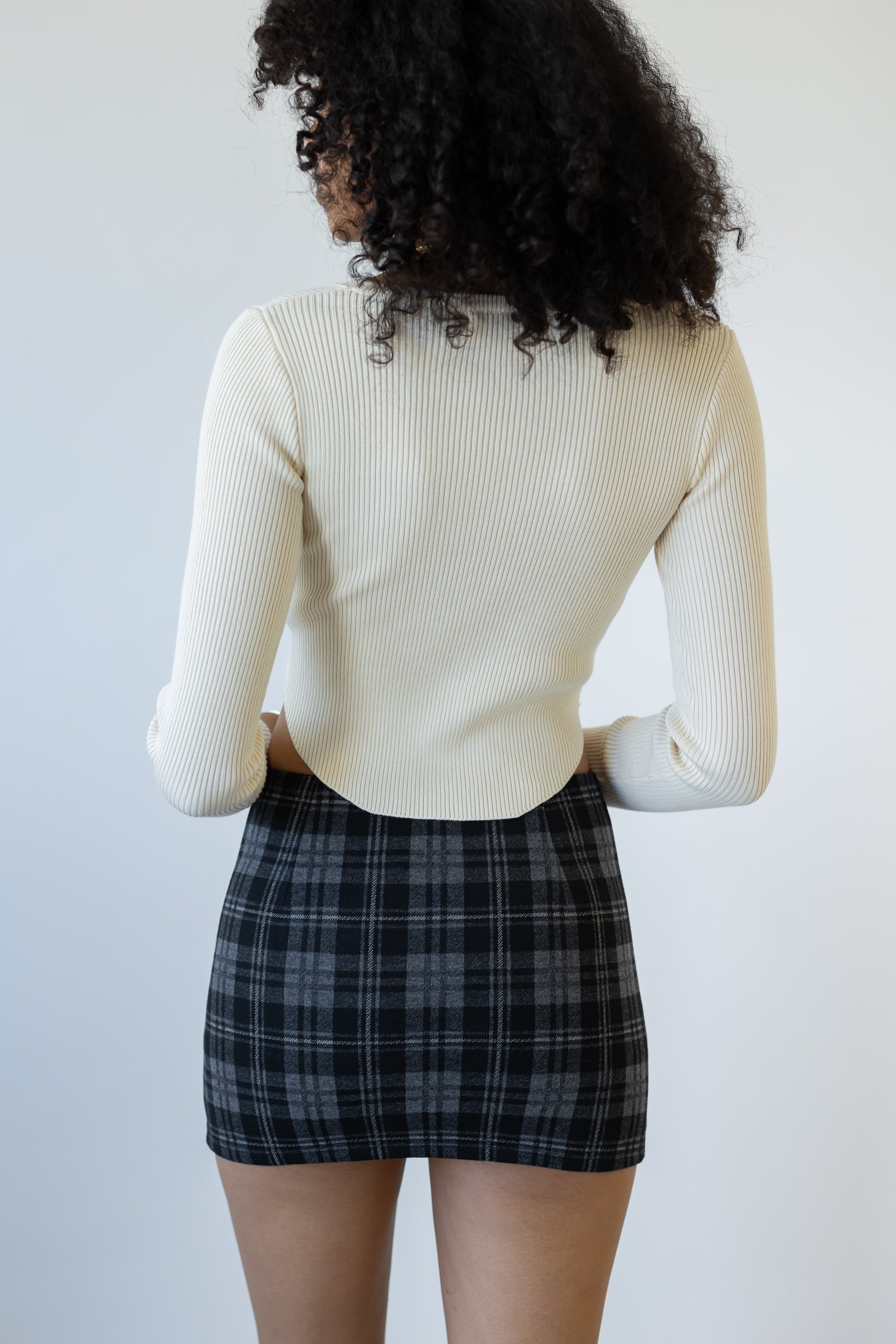 Ribbed Long Sleeve Top