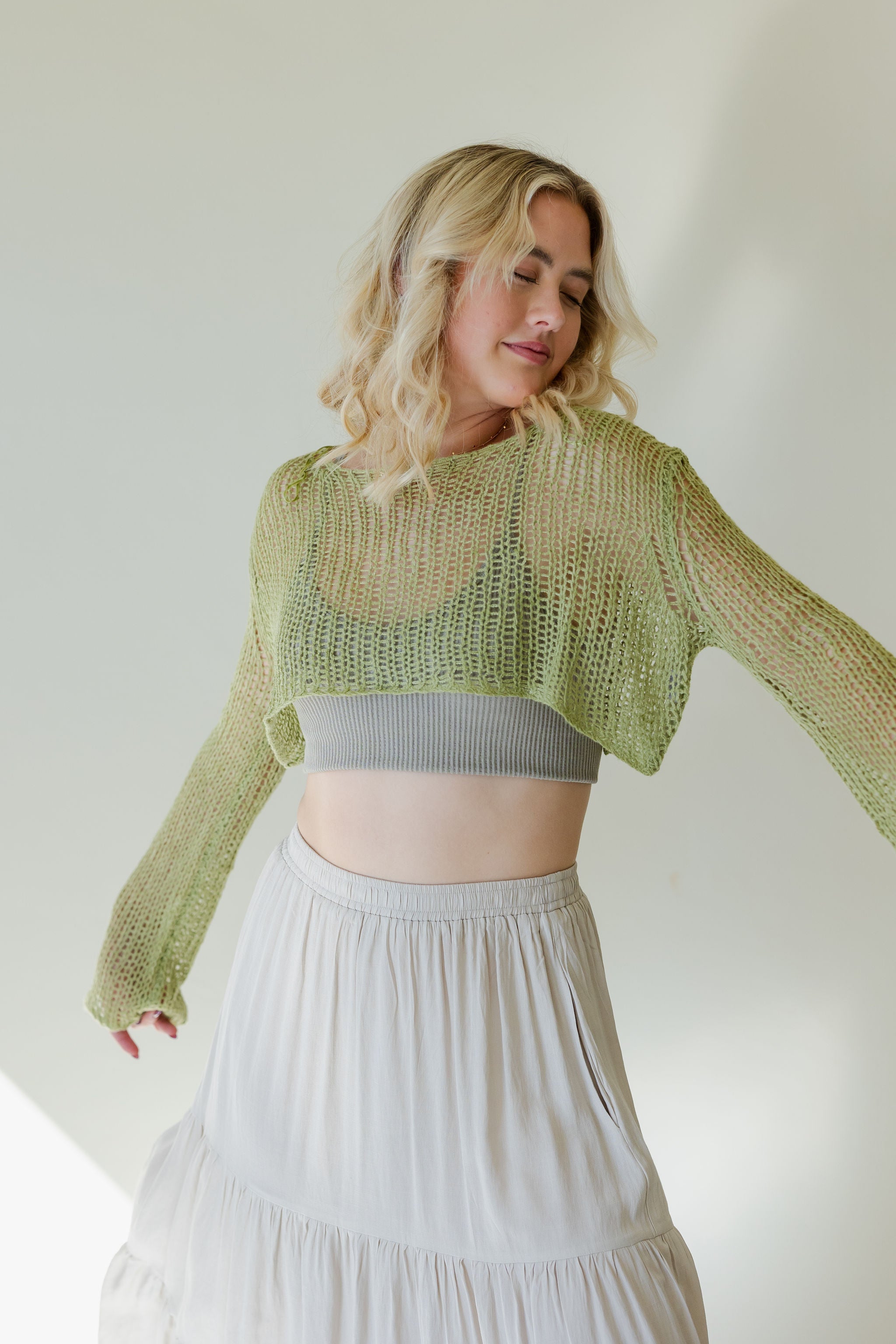 I'm Asking Knit Bolero Top