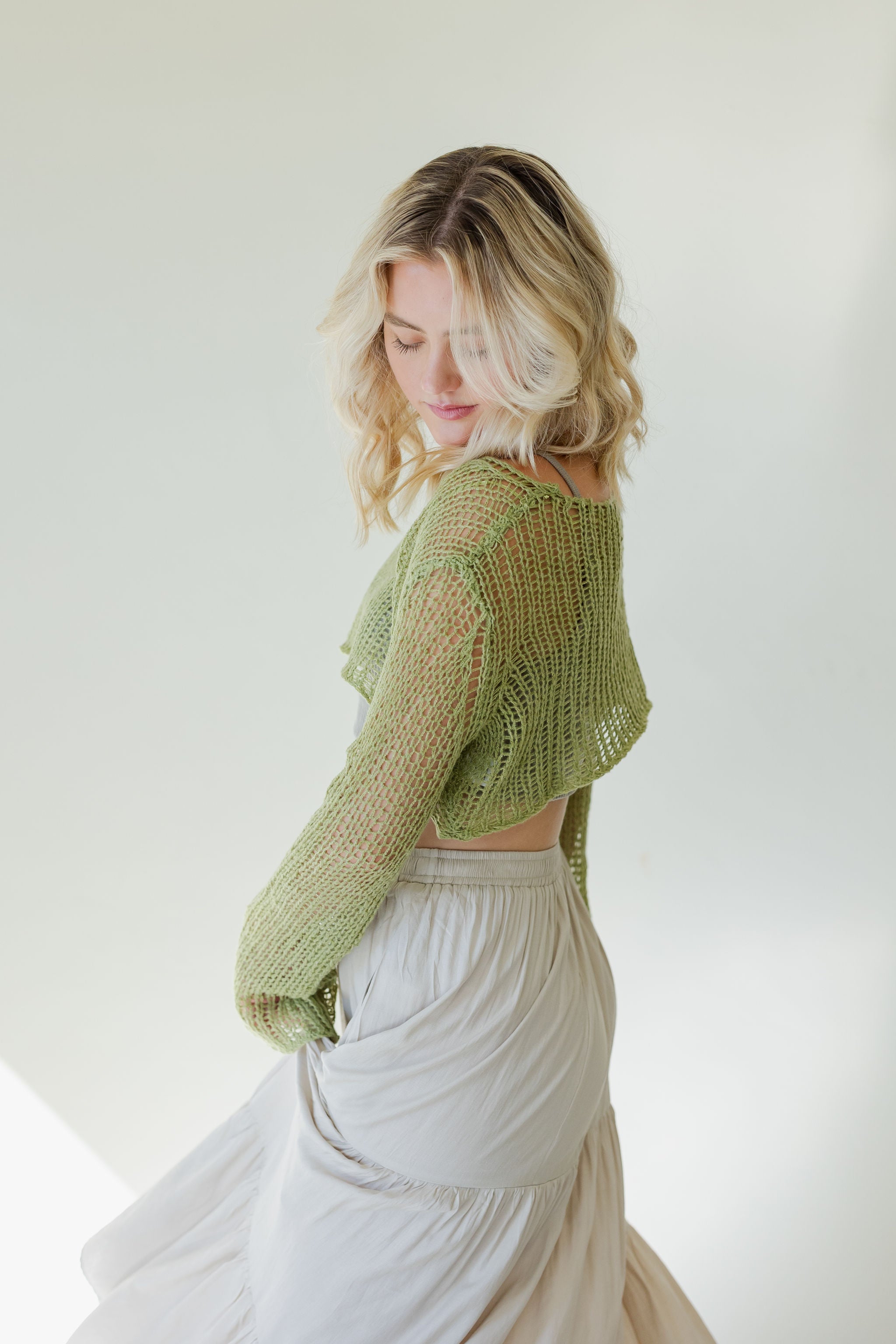 I'm Asking Knit Bolero Top