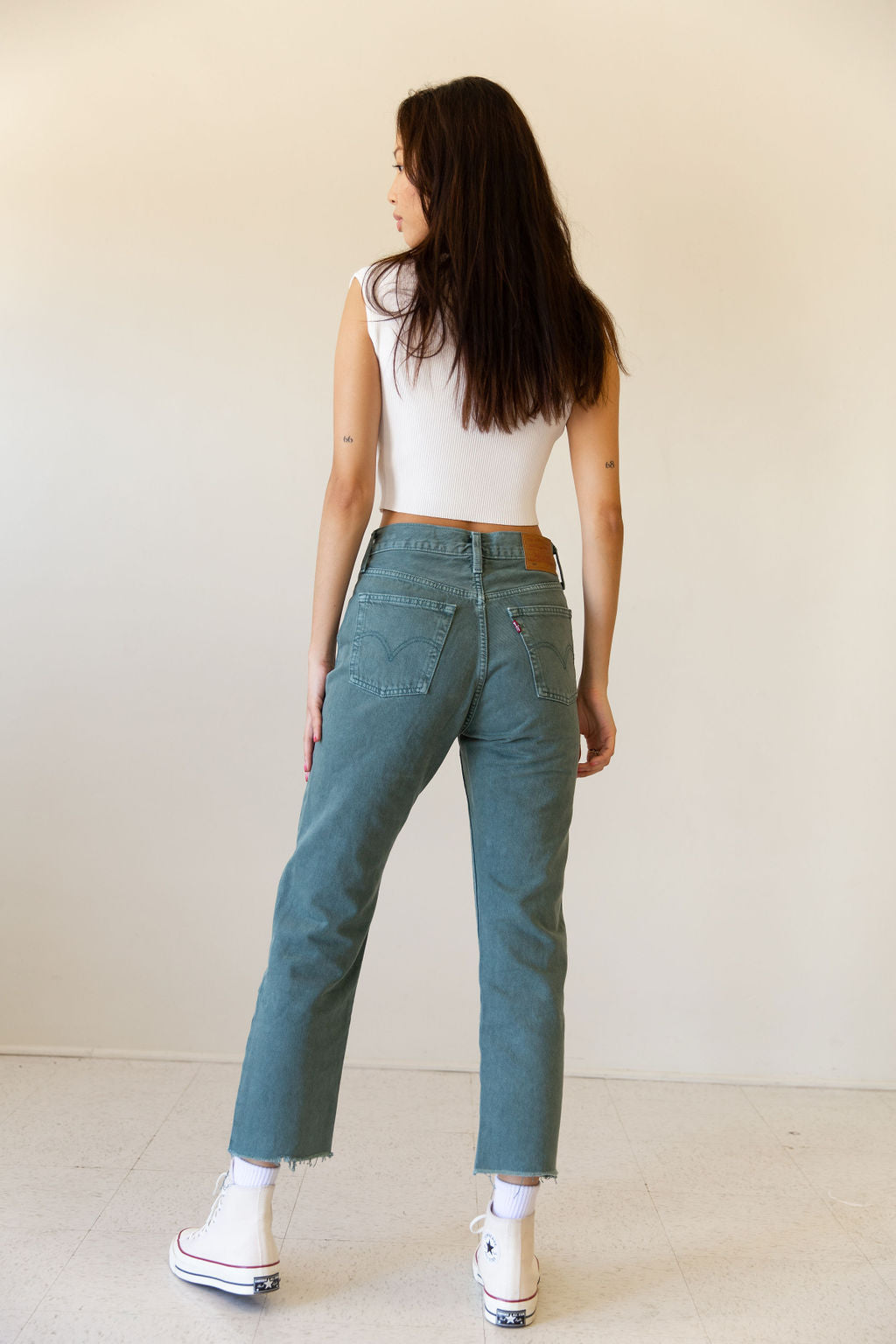 501 Misty Crop Jeans by Levi's