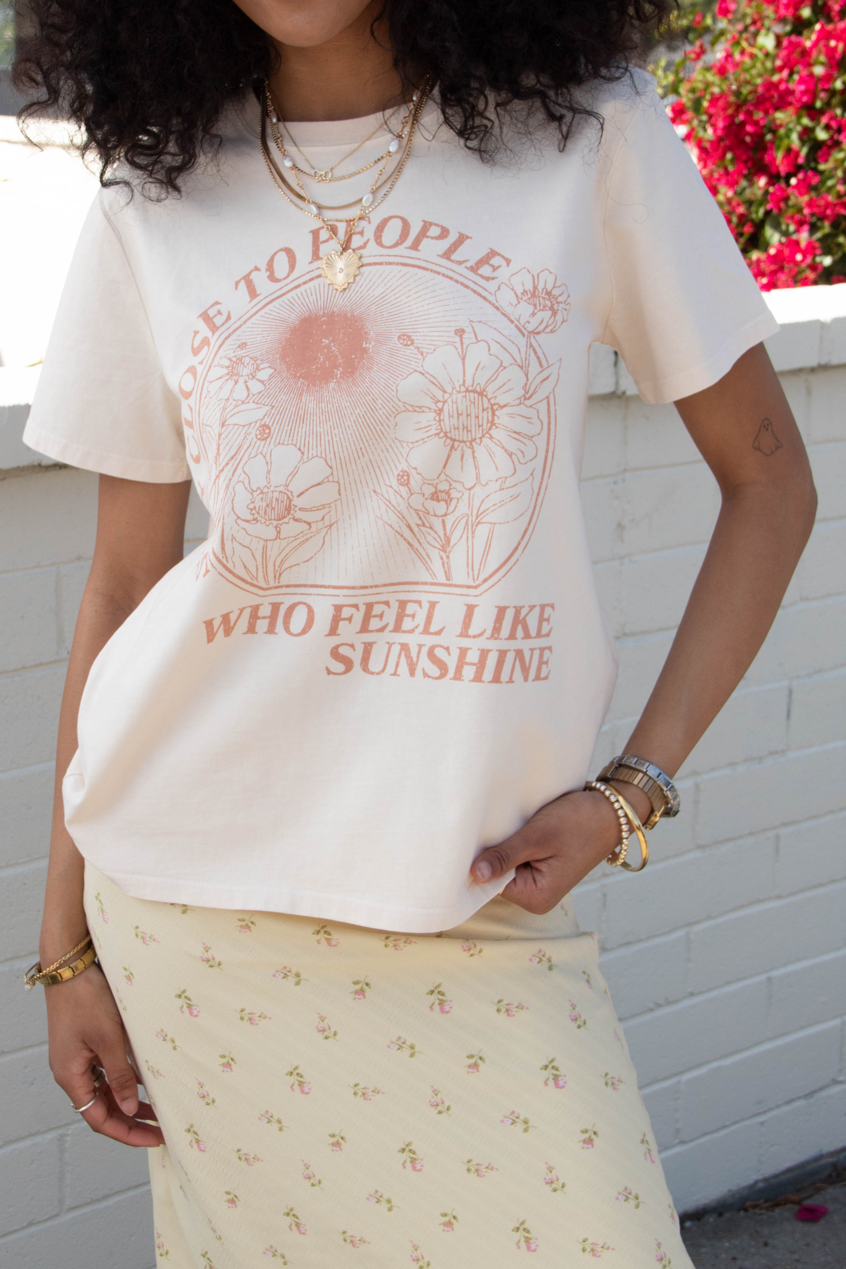 Feels Like Sunshine Bf Graphic Tee