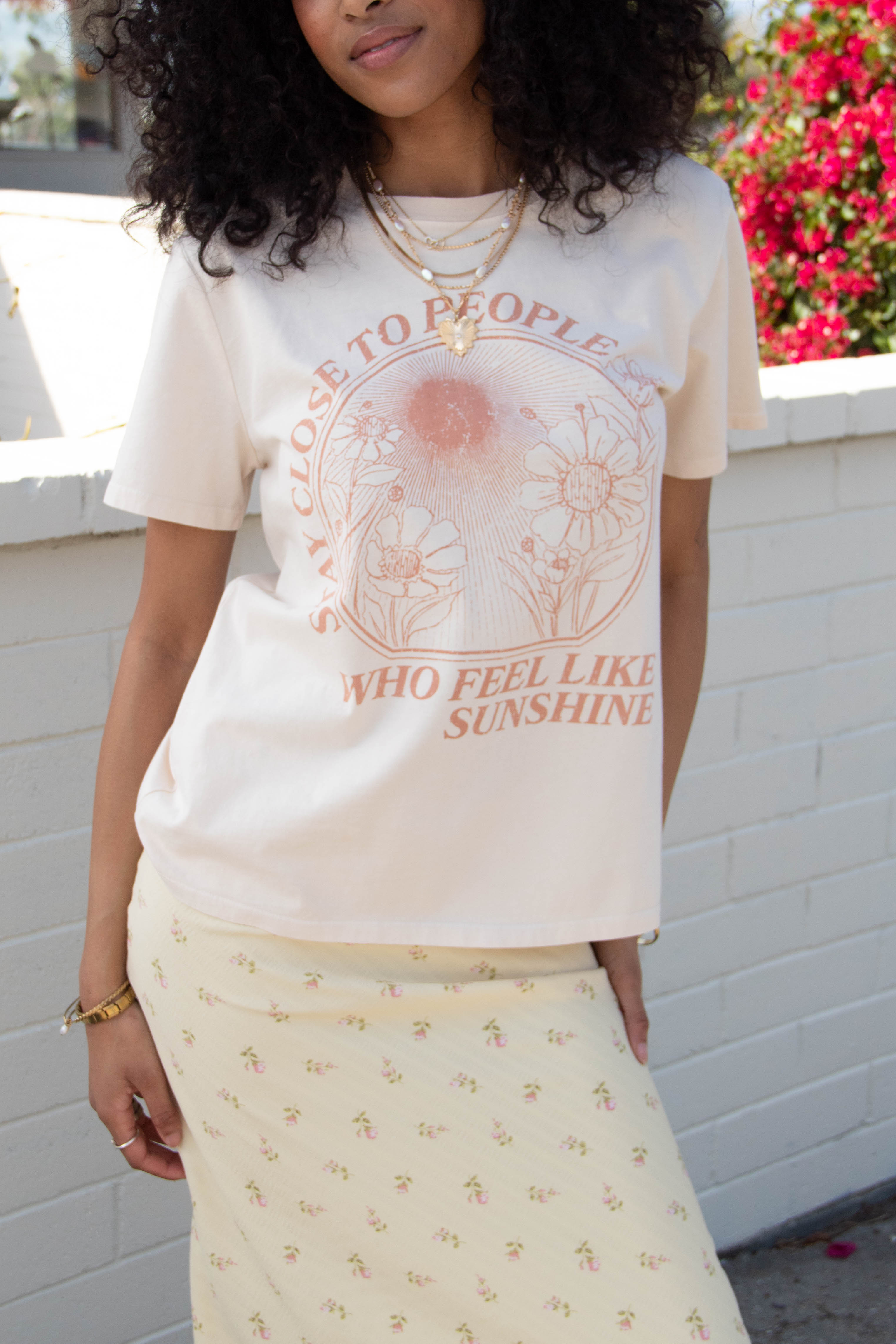 Feels Like Sunshine Bf Graphic Tee