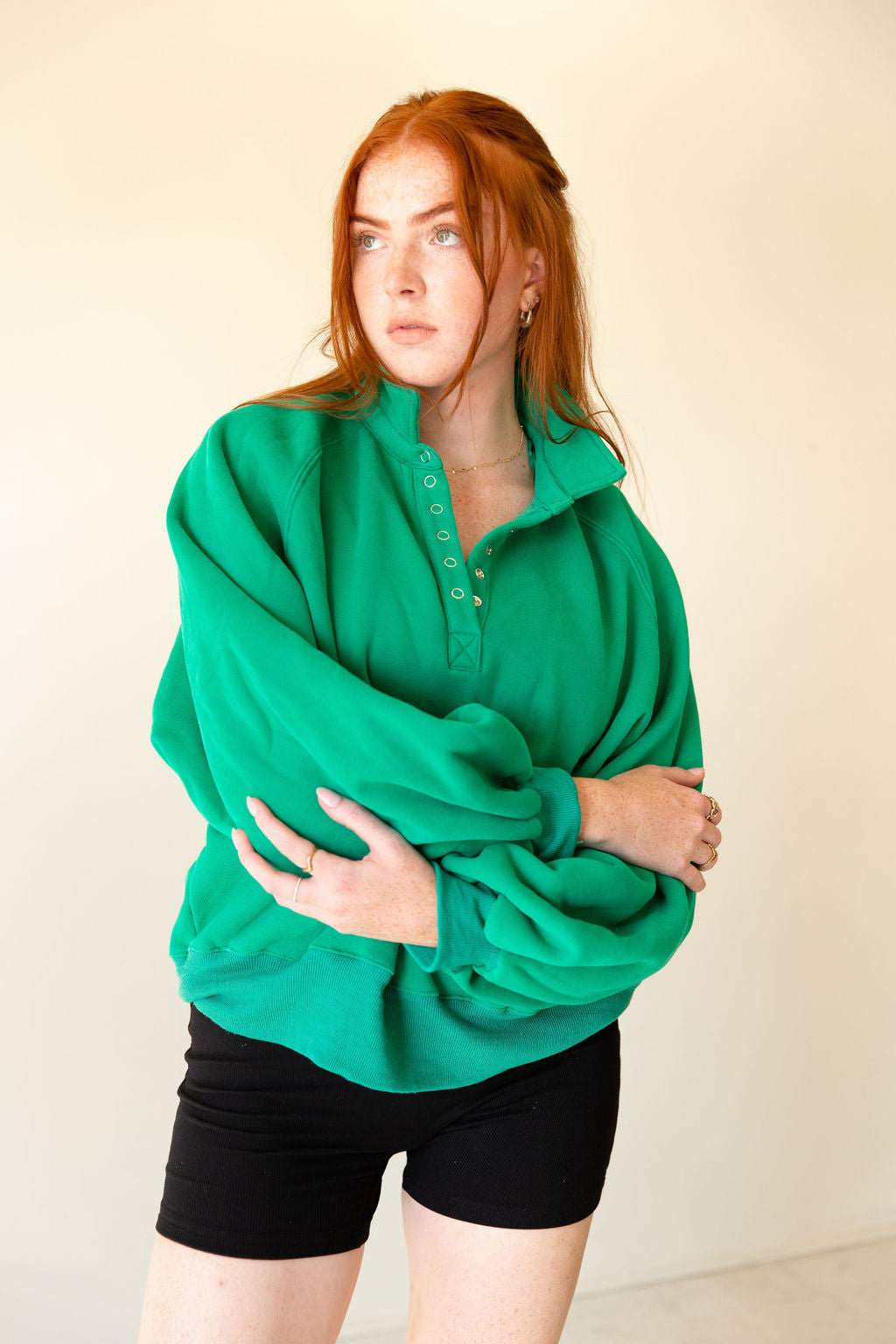Turn Back Long Sleeve Sweater