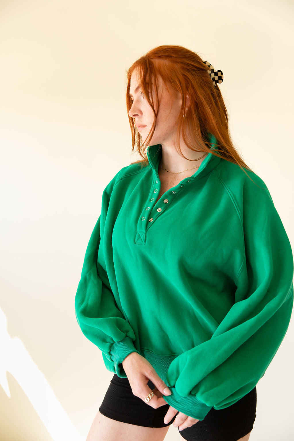 Turn Back Long Sleeve Sweater