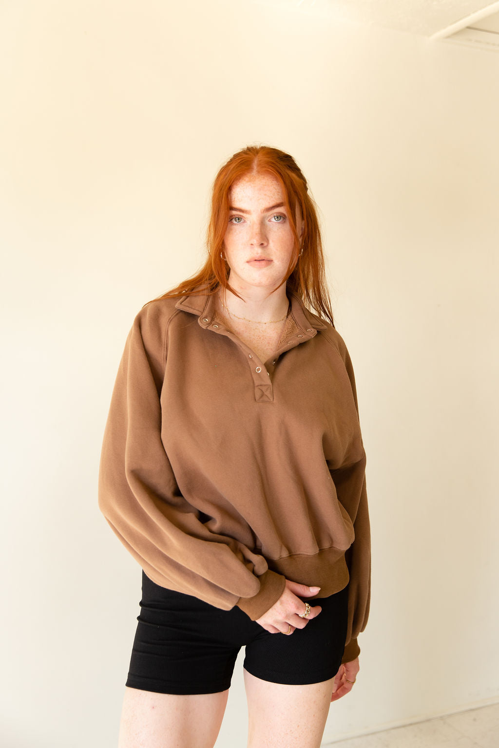 Turn Back Long Sleeve Sweater