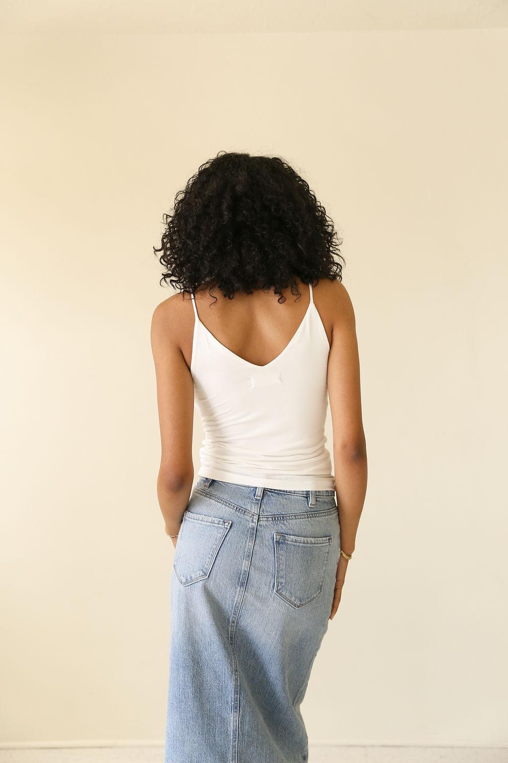 White Cami Top
