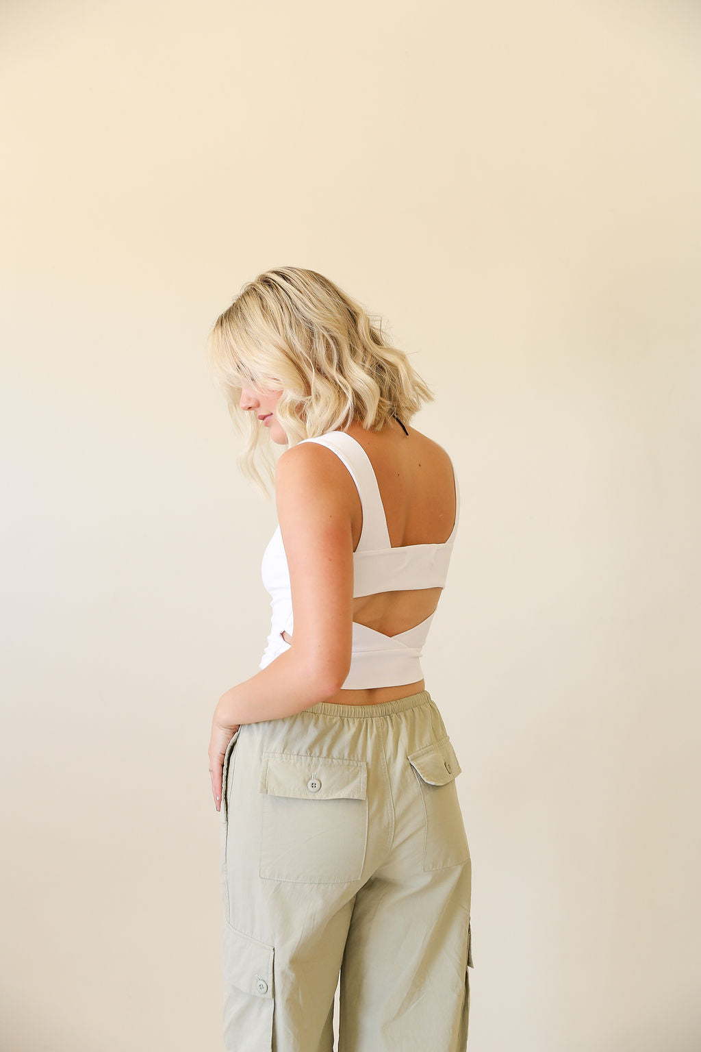 California Dream Sleeveless Crop Top