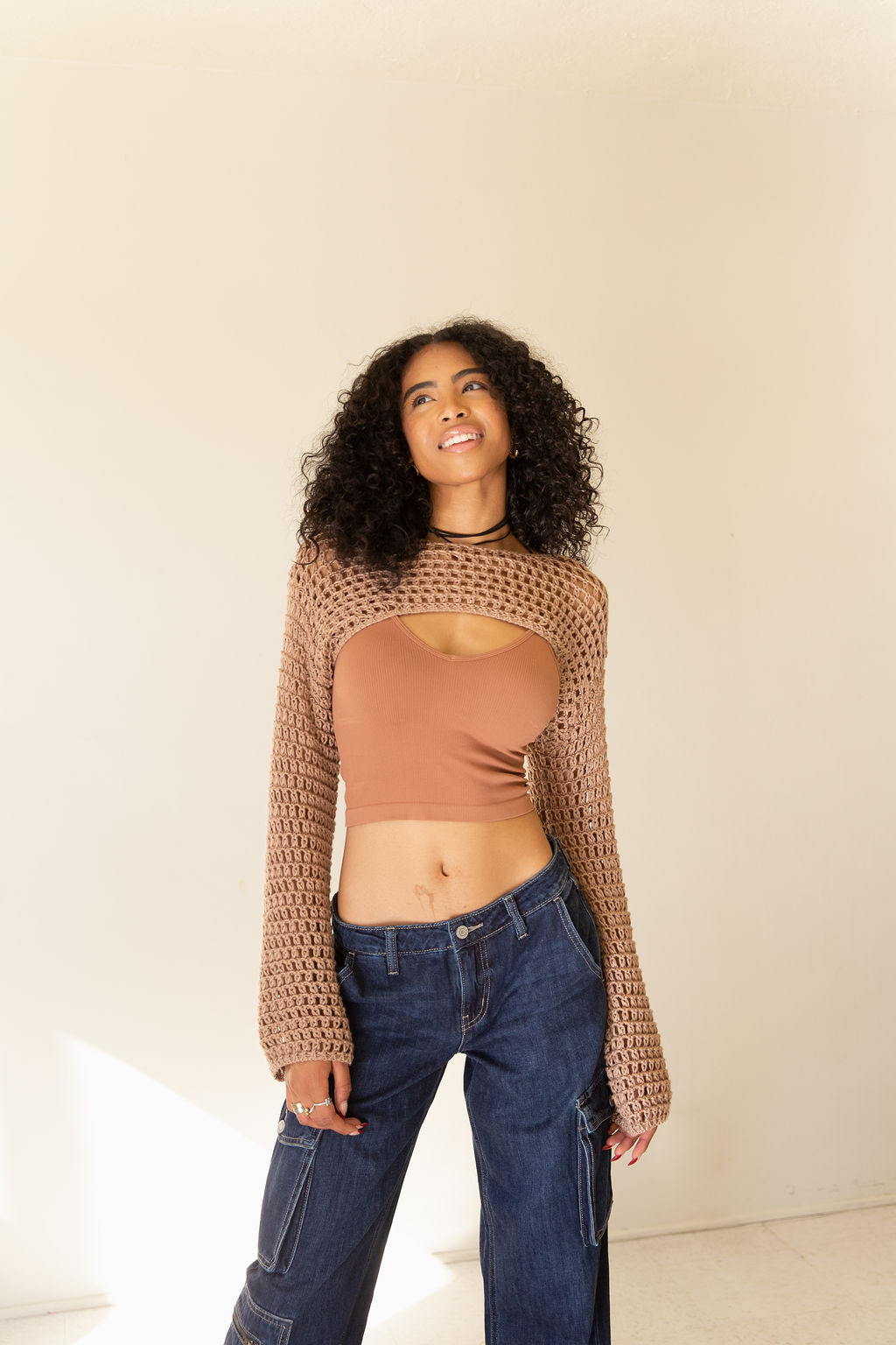 Feel Loved Crochet Bolero