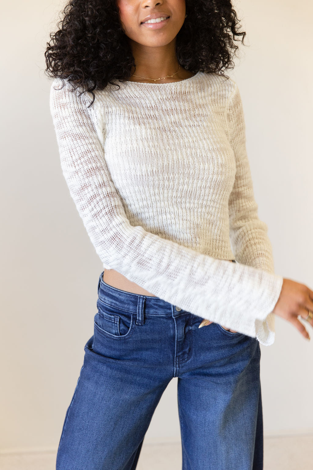 Bad Reputation Knit Crop Top