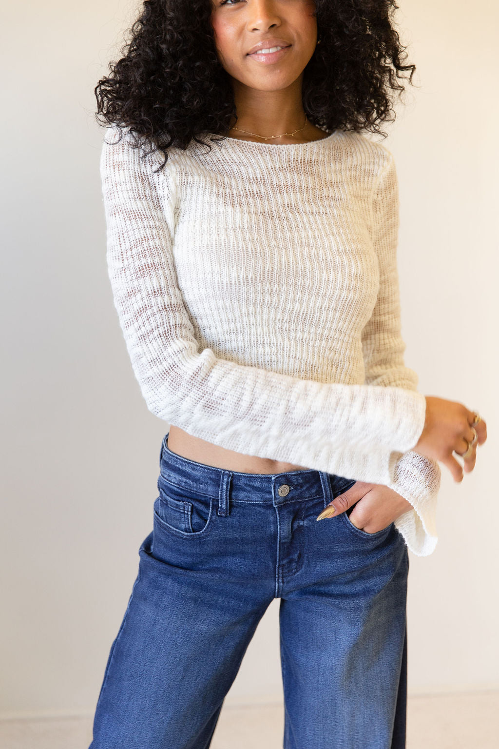 Bad Reputation Knit Crop Top