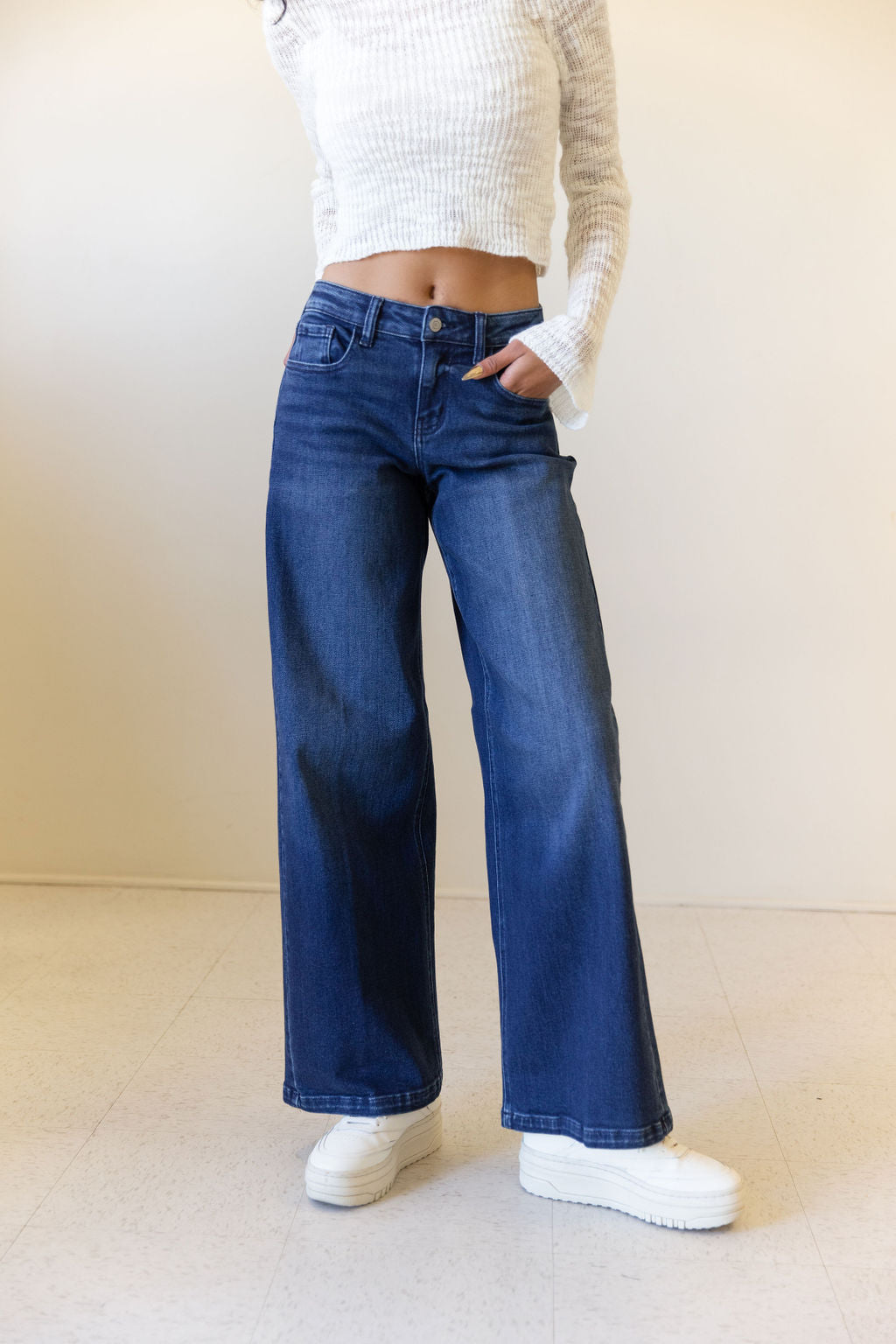 The Olivine Wide Leg Jeans by Nectar Premium Denim