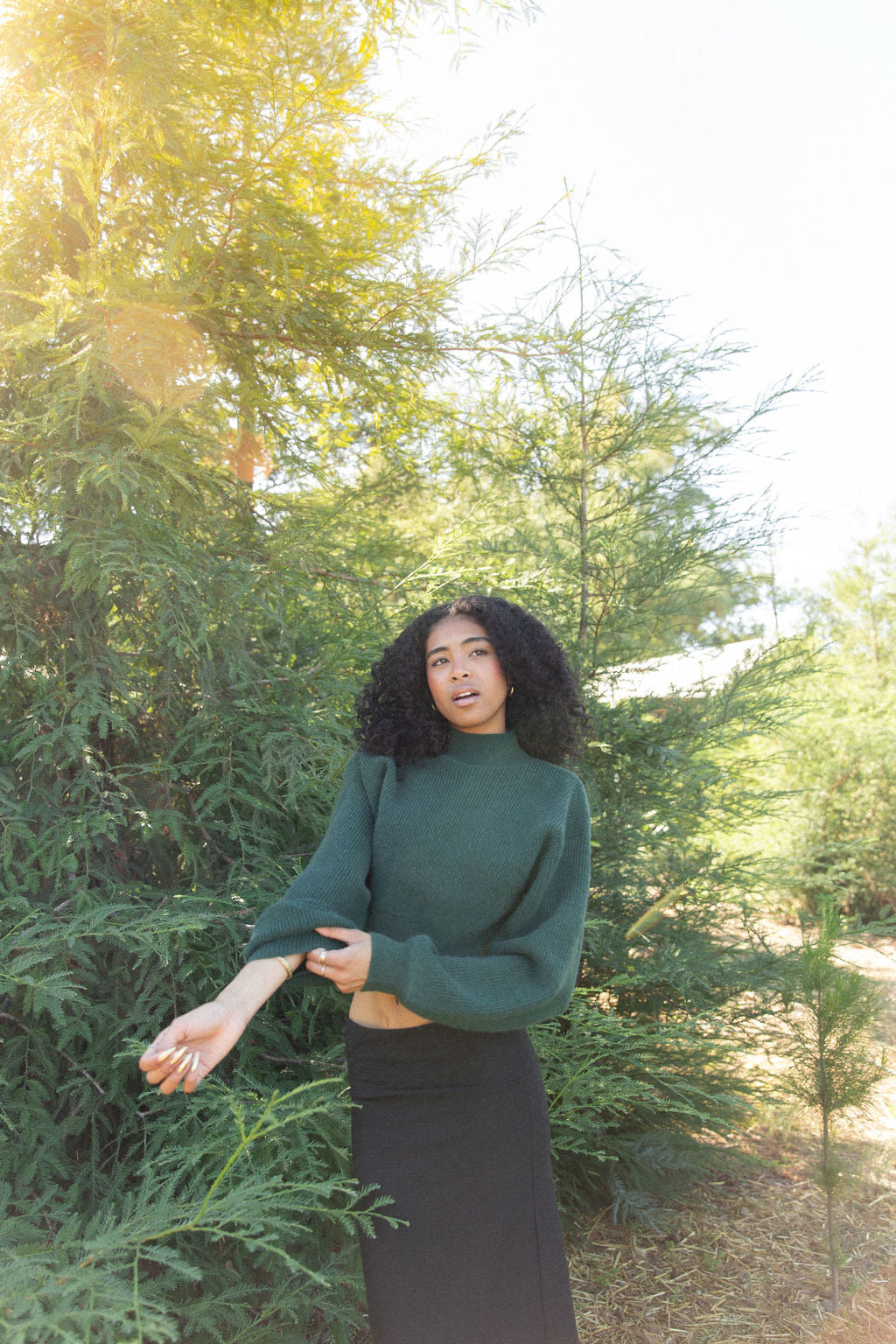 Bigger MIstakes Mockneck Sweater