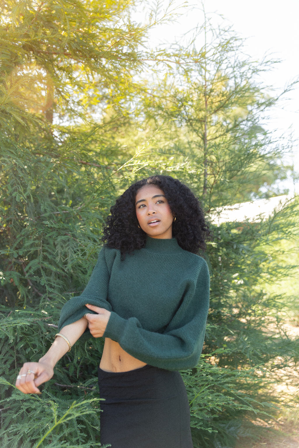 Bigger MIstakes Mockneck Sweater