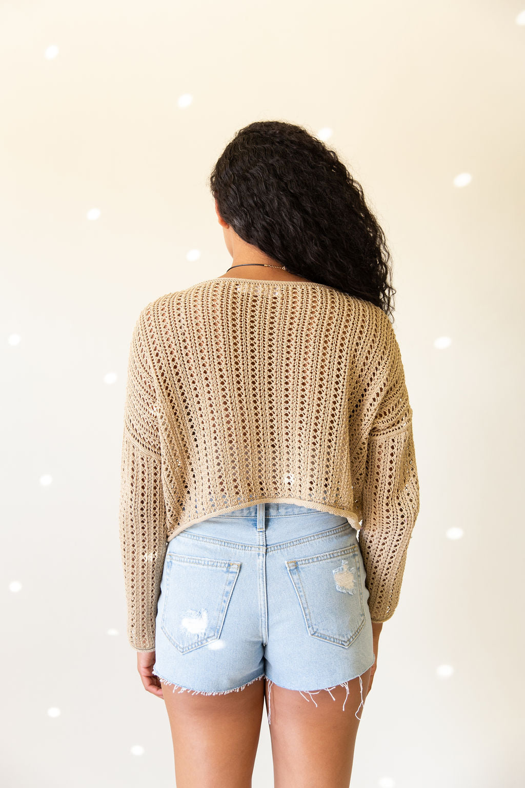 Lose Somebody Cropped Crochet Top