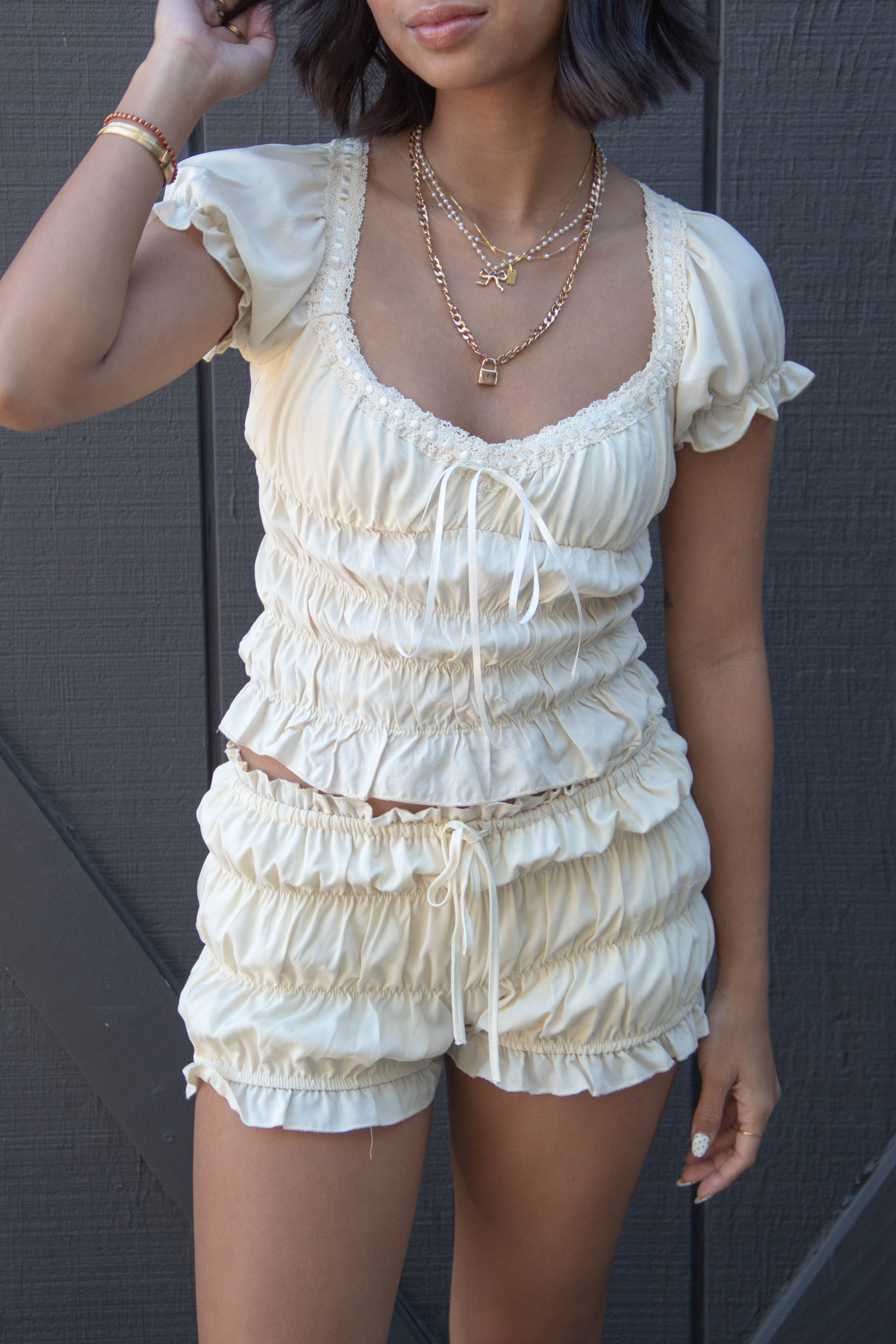 Tiered Babydoll Top