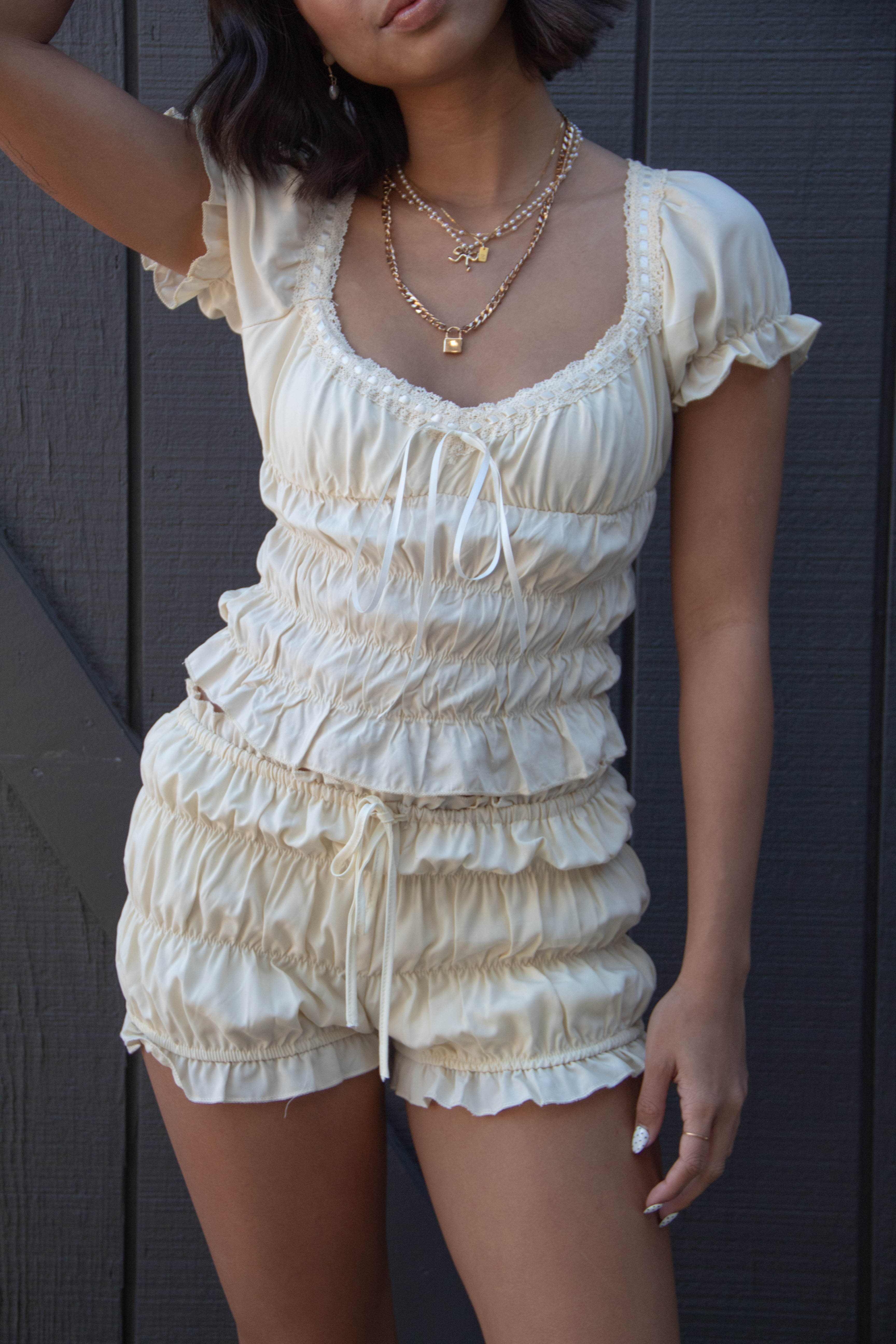 Tiered Babydoll Top