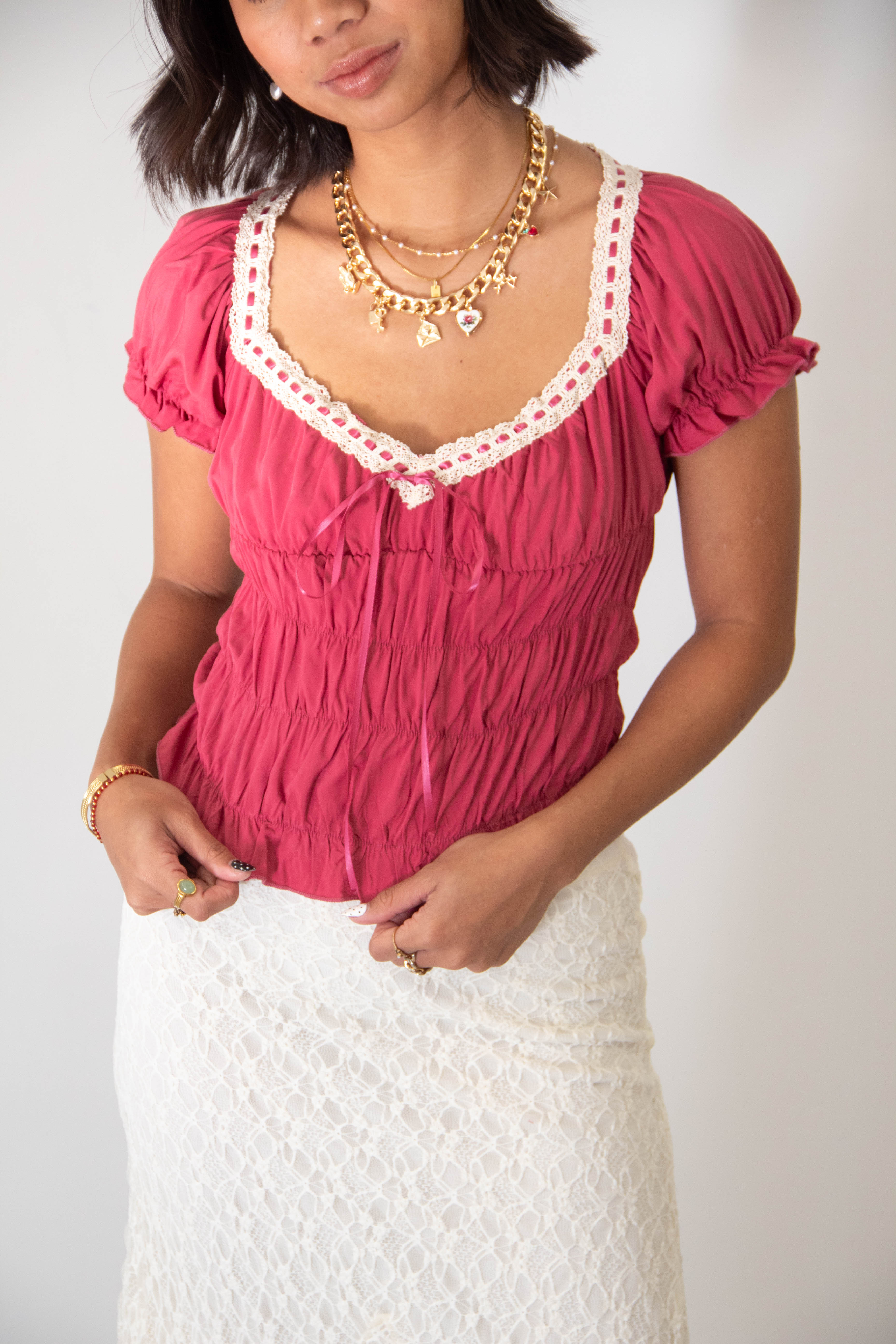 Tiered Babydoll Top