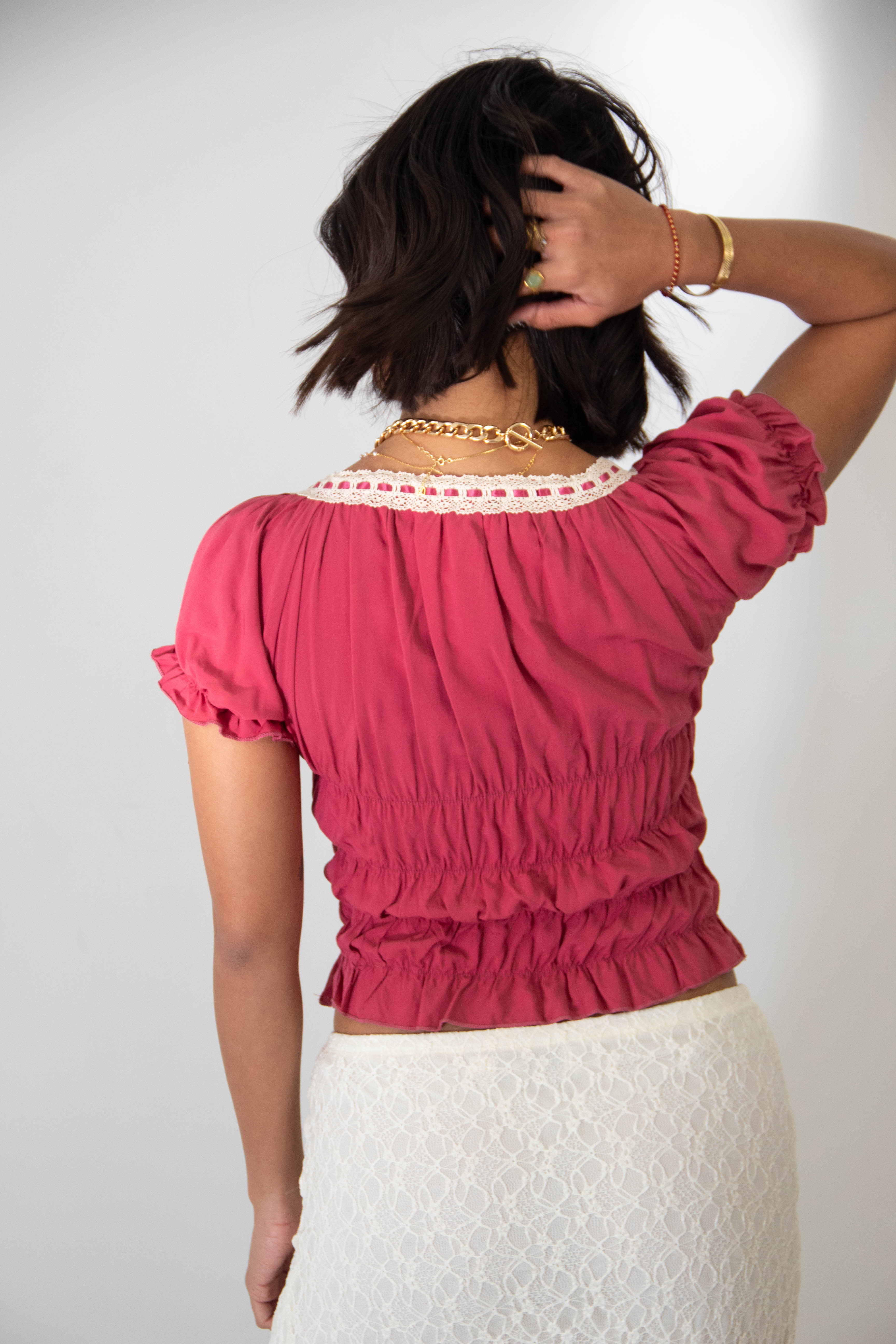 Tiered Babydoll Top