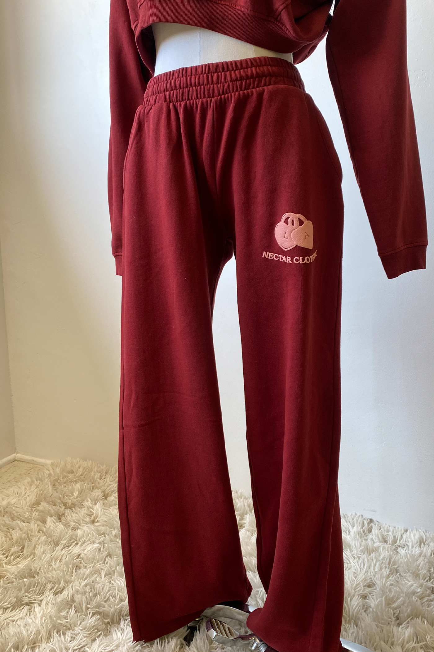 Locket Puff Print Graphic Sweatpant