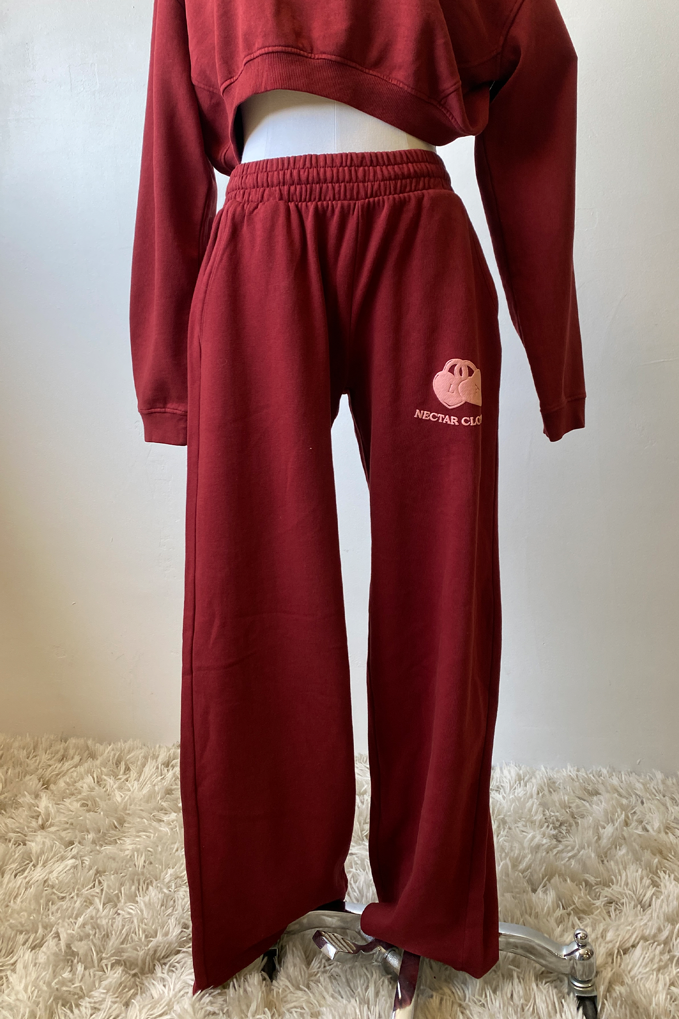 Locket Puff Print Graphic Sweatpant
