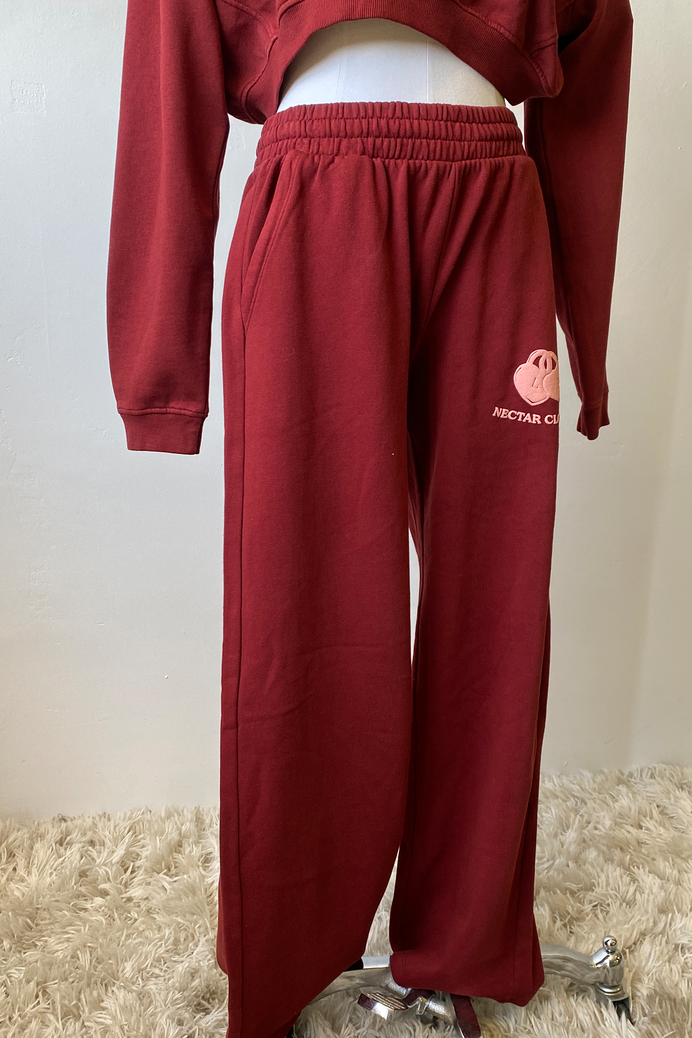 Locket Puff Print Graphic Sweatpant