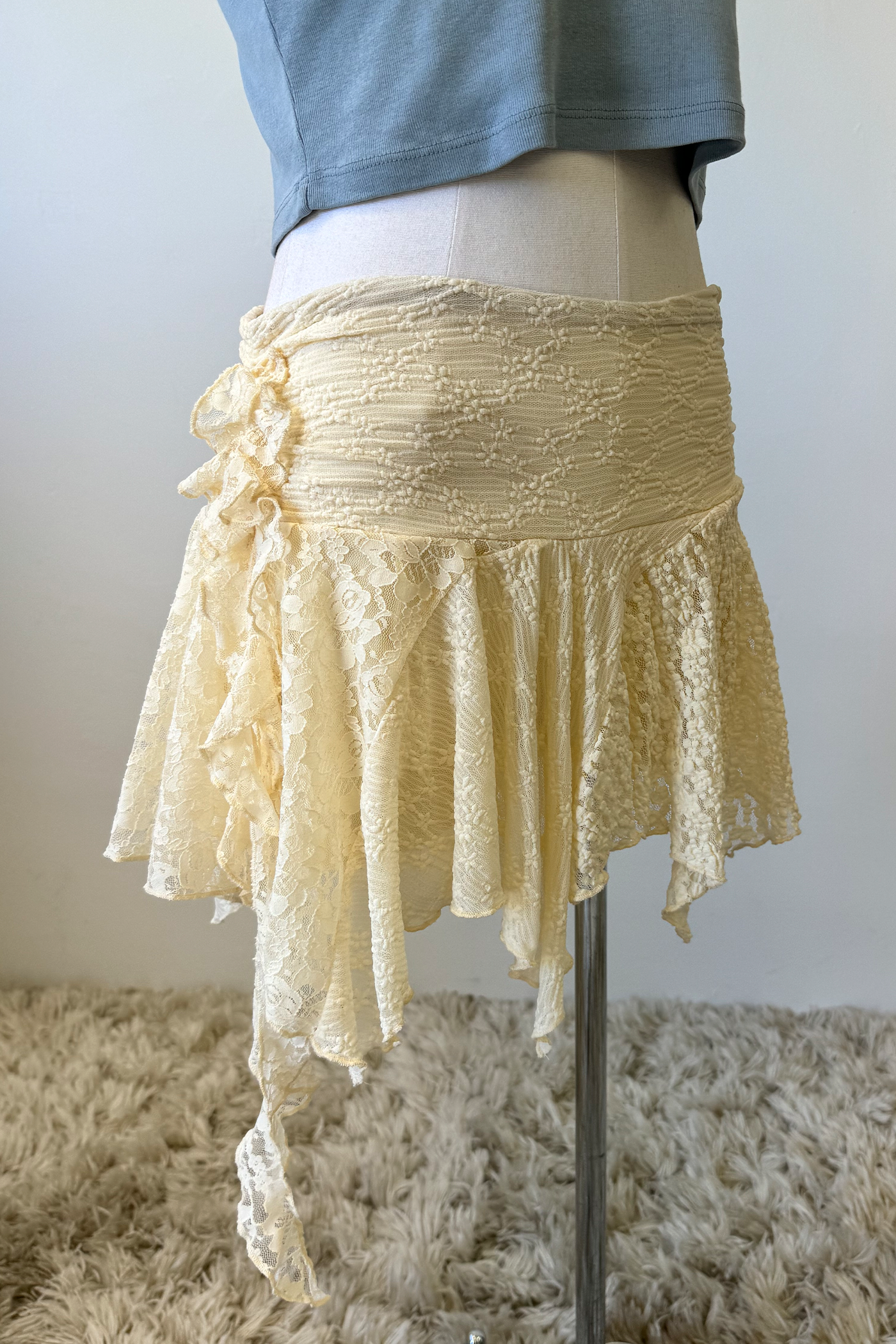 Mixed Media Mini Skort