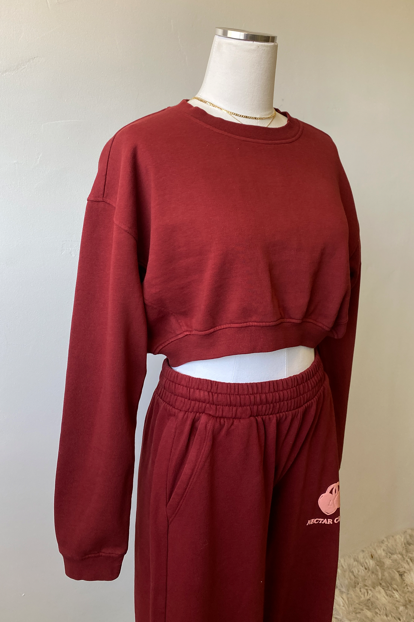 Basic Crop Sweatshirt