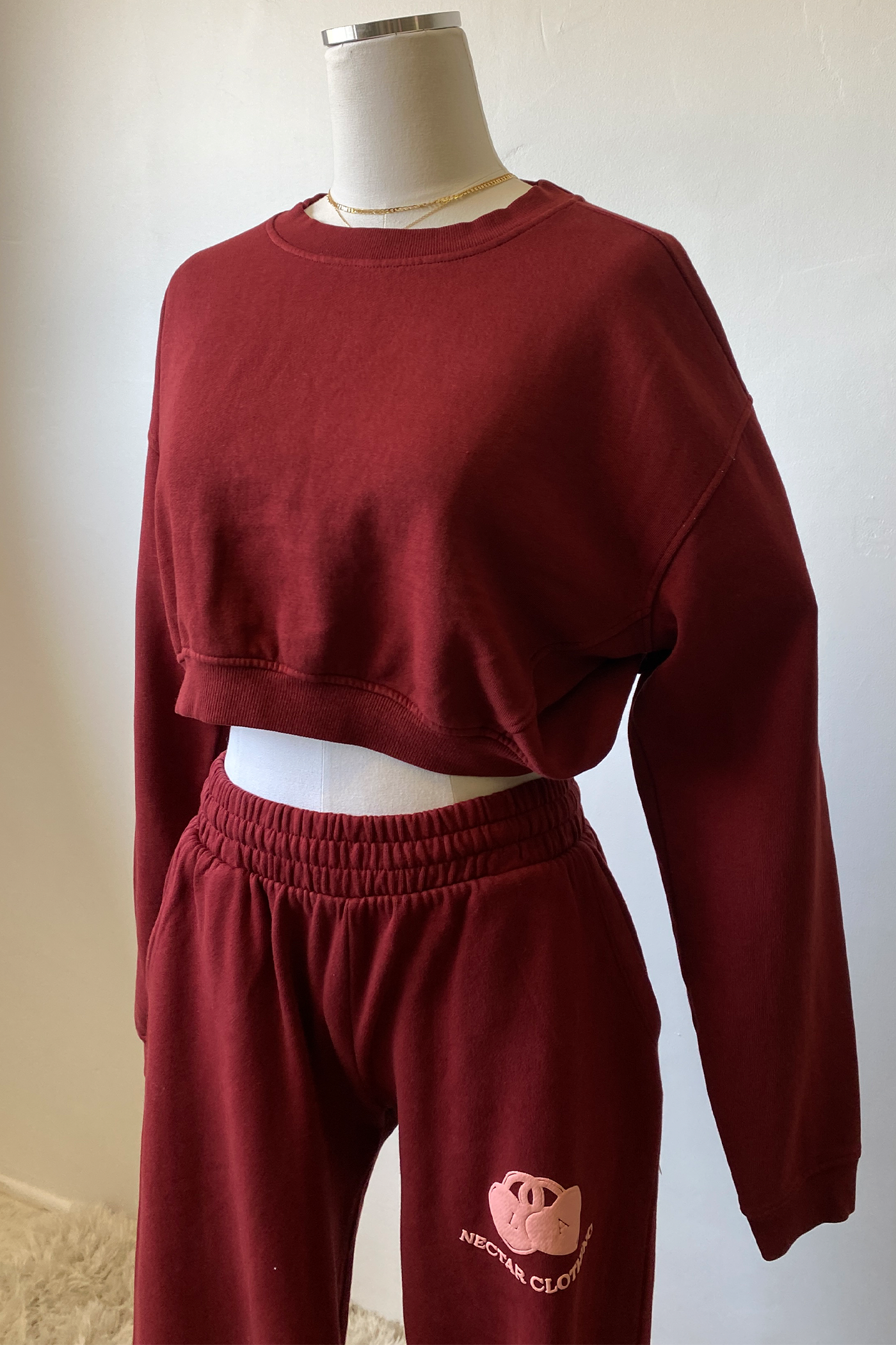 Basic Crop Sweatshirt