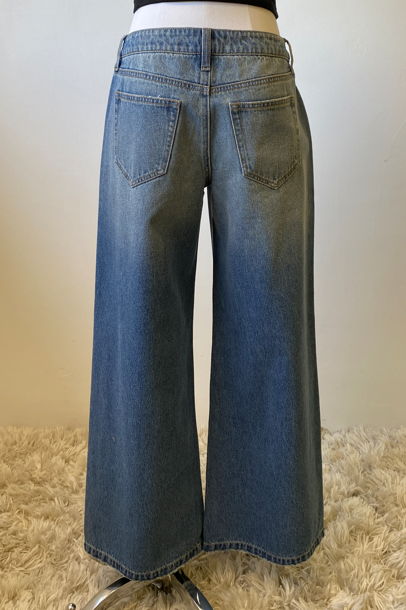 Nectar Premium Denim: The Olivine Wide Leg Jeans