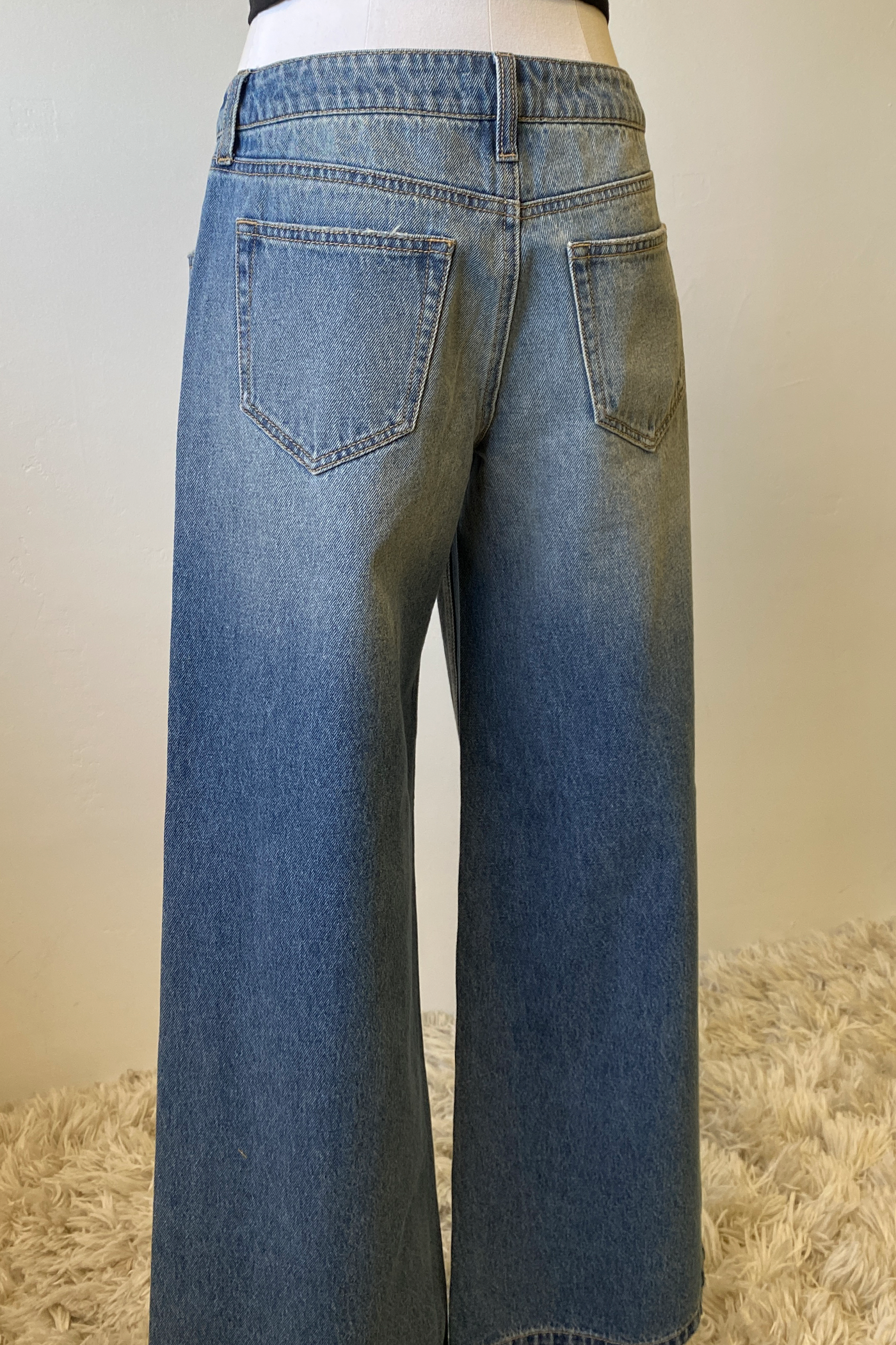 Nectar Premium Denim: The Olivine Wide Leg Jeans