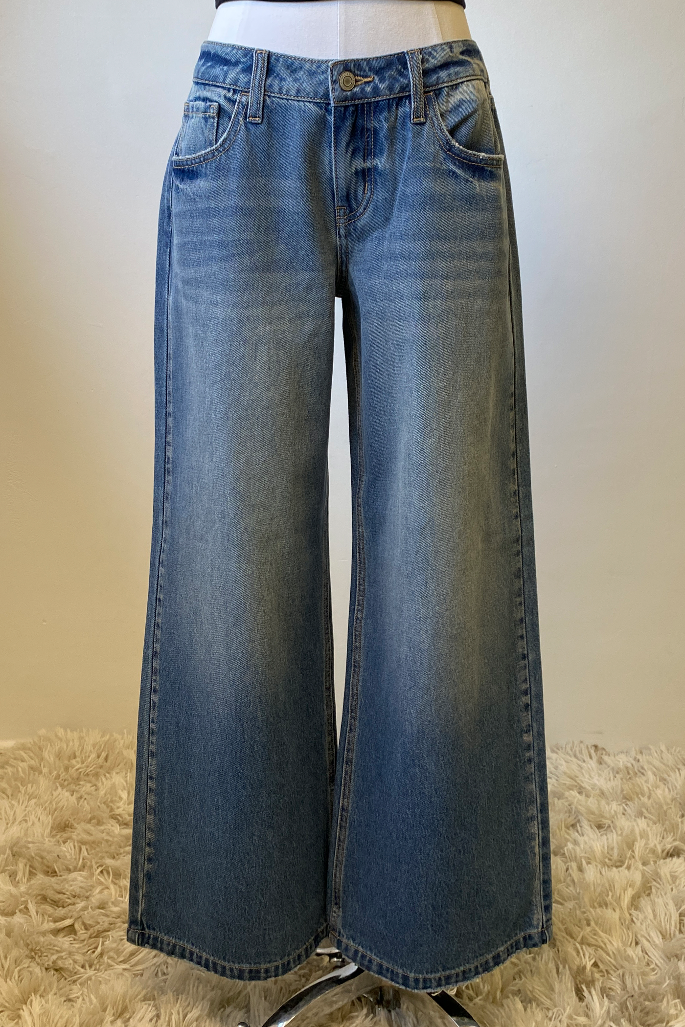 Nectar Premium Denim: The Olivine Wide Leg Jeans
