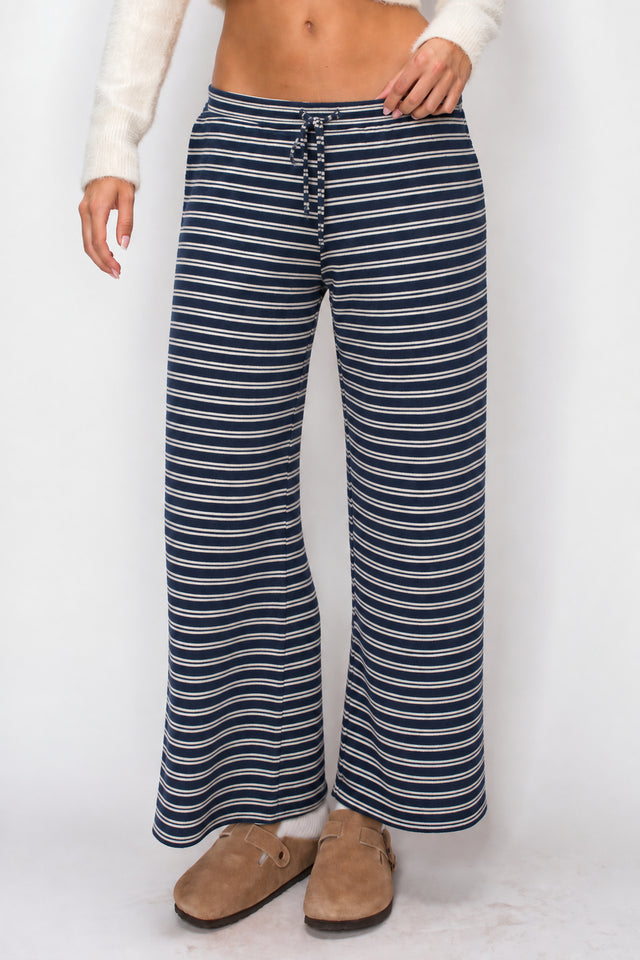 Striped Wide Leg Pants